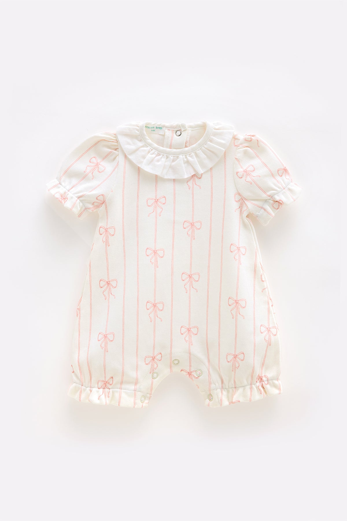 Baby Romper - Pink Ribbon