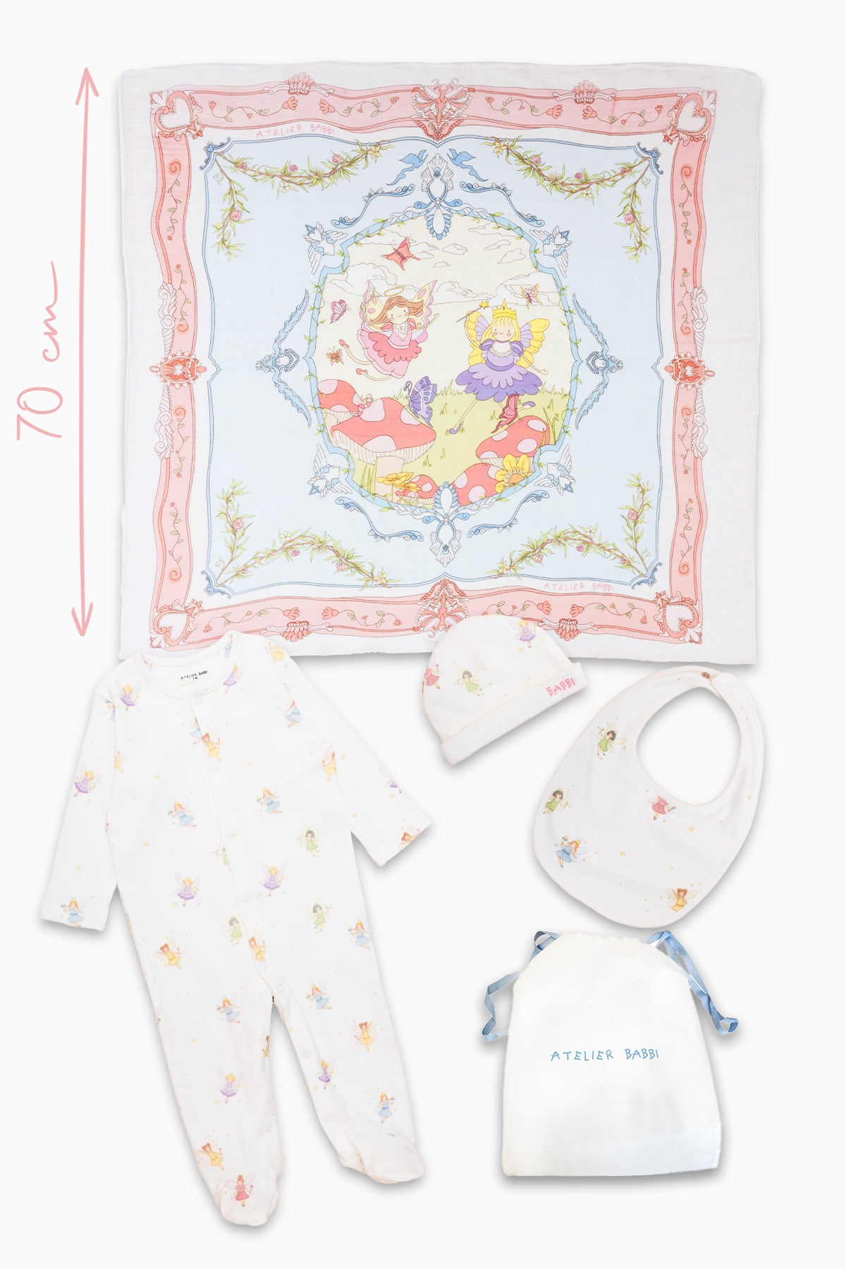 4-Piece Newborn Set - Fairy Tale