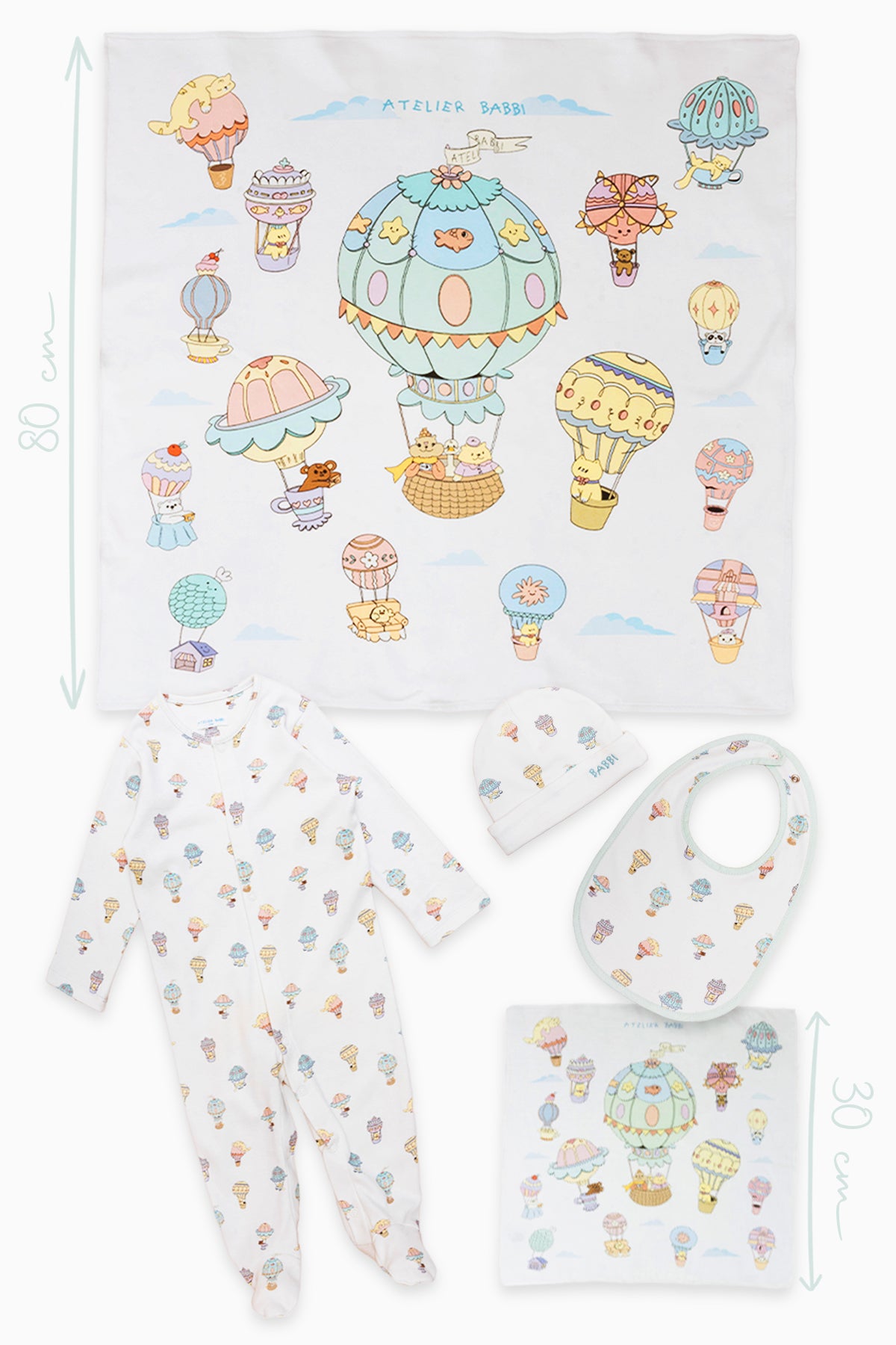 5-Piece Newborn Set - Cappadocia