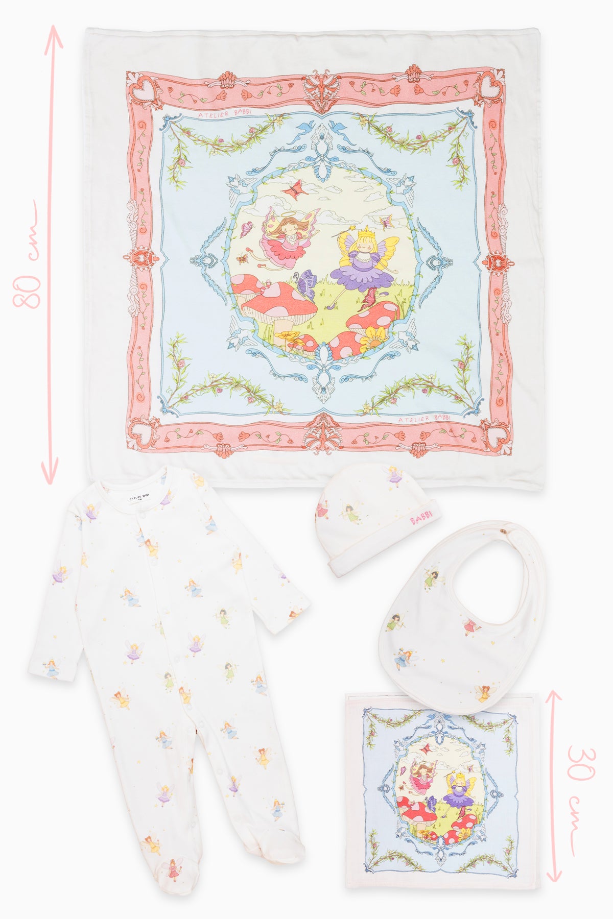 5-Piece Newborn Set - Fairy Tale