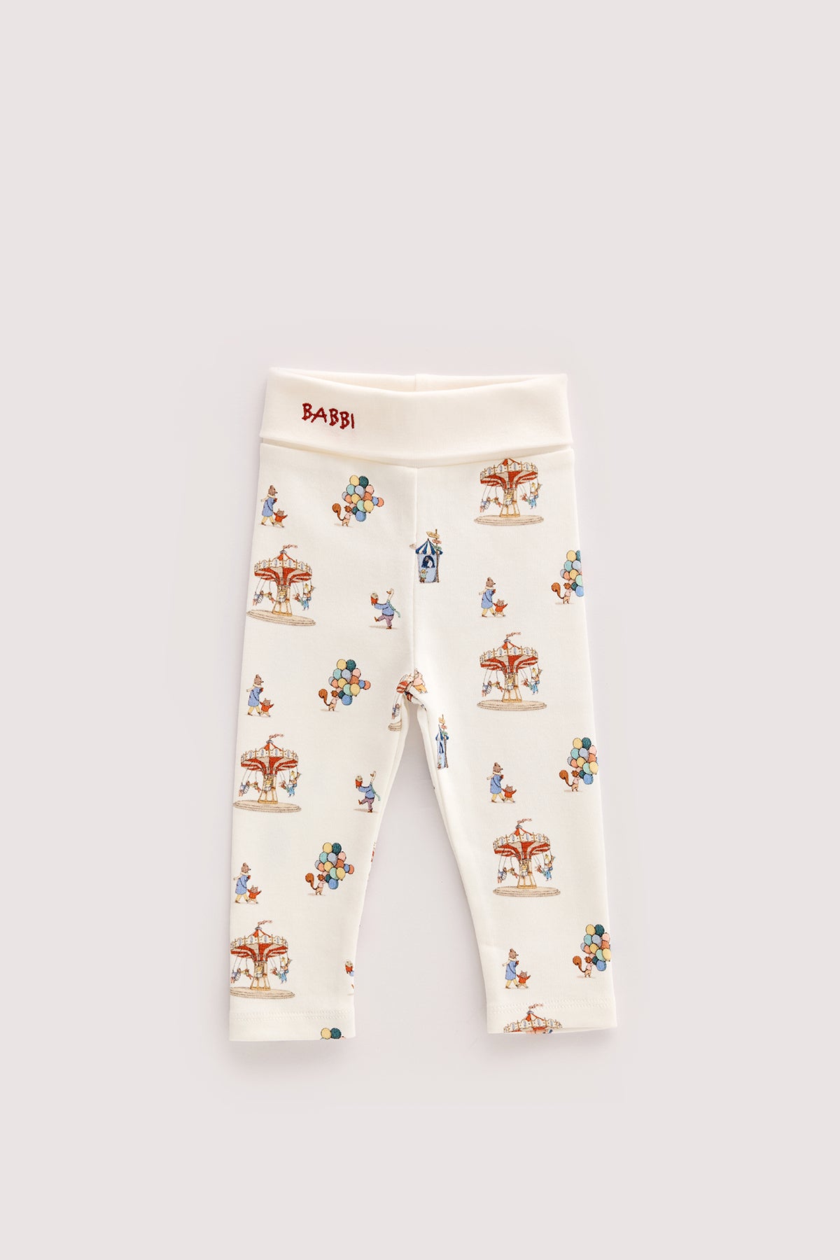 Funfair 3-Piece Baby Set – Long-Sleeve Top, Pants & Short-Sleeve Bodysuit
