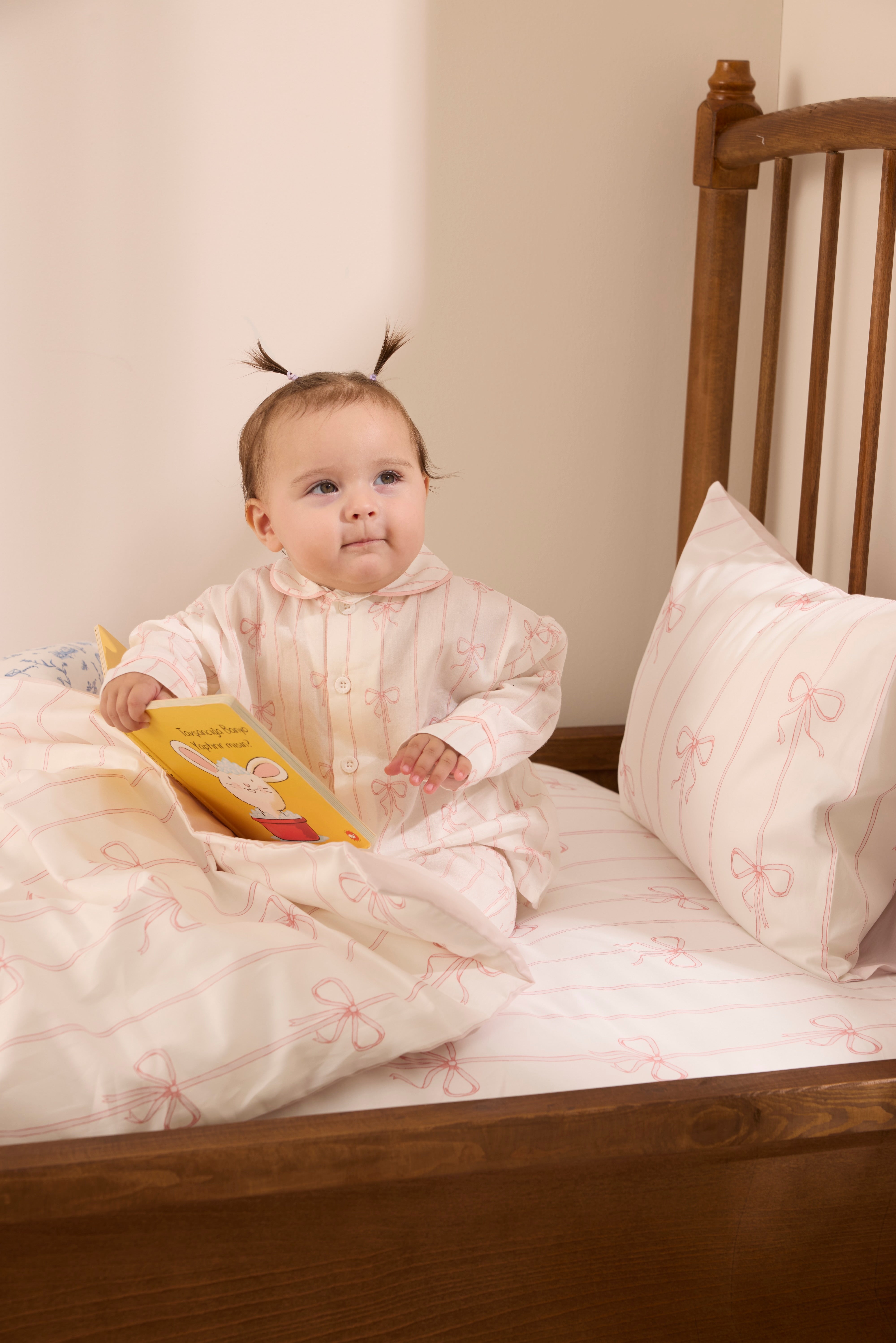 Pajama Set - Ribbon / Pink