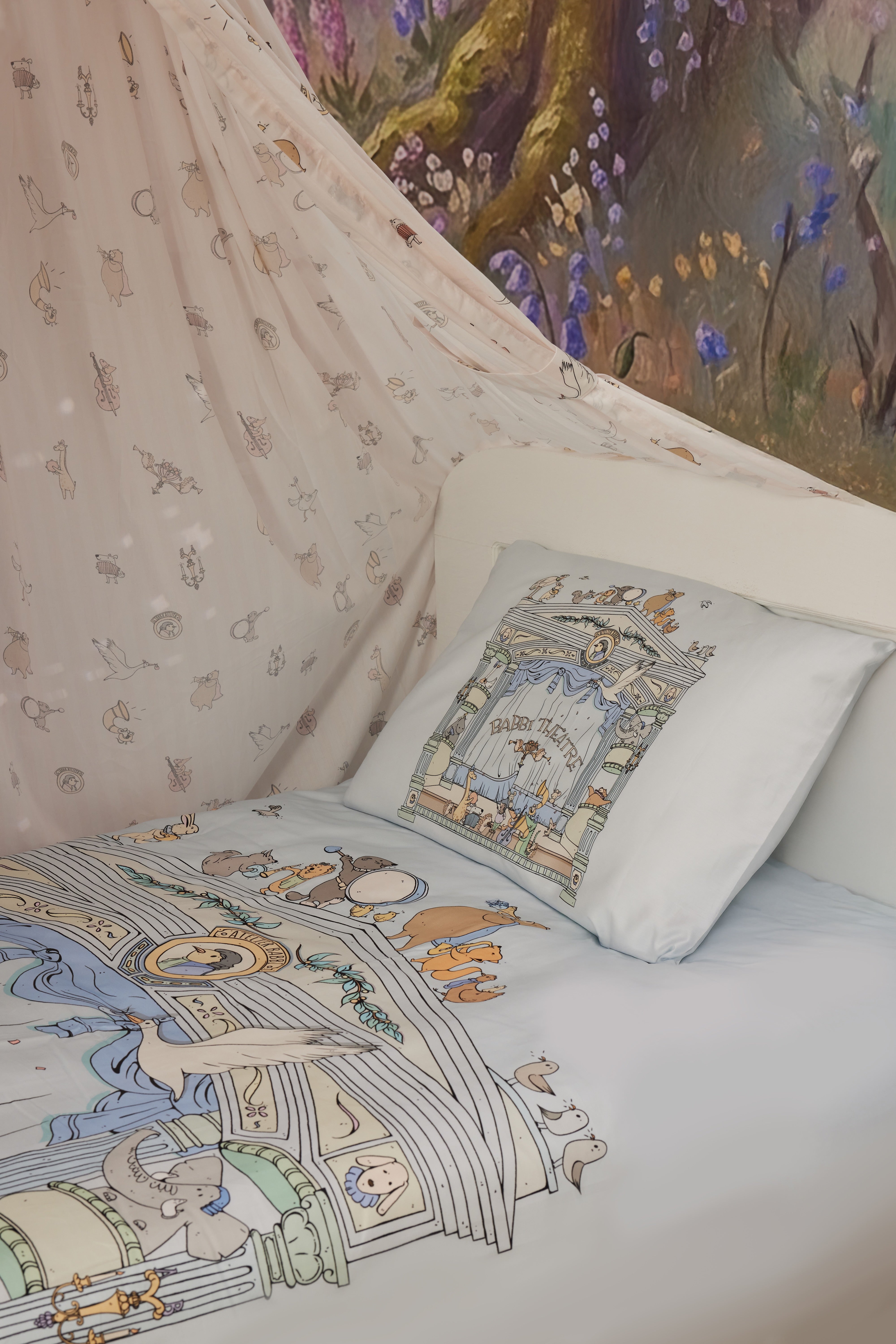 Baby & Kids Bedding Set - Theatre / Blue