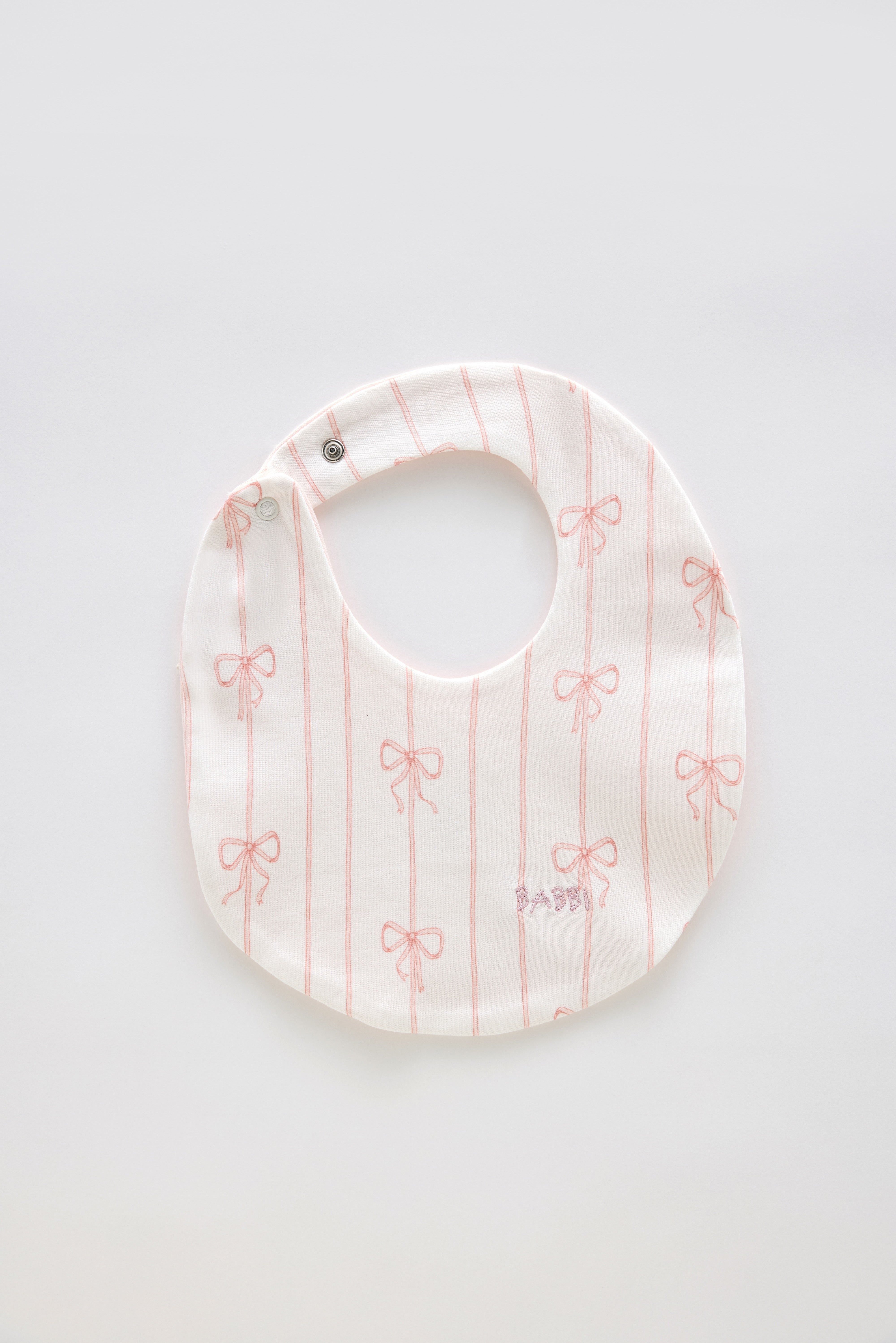 Bib - Ribbon/Pink