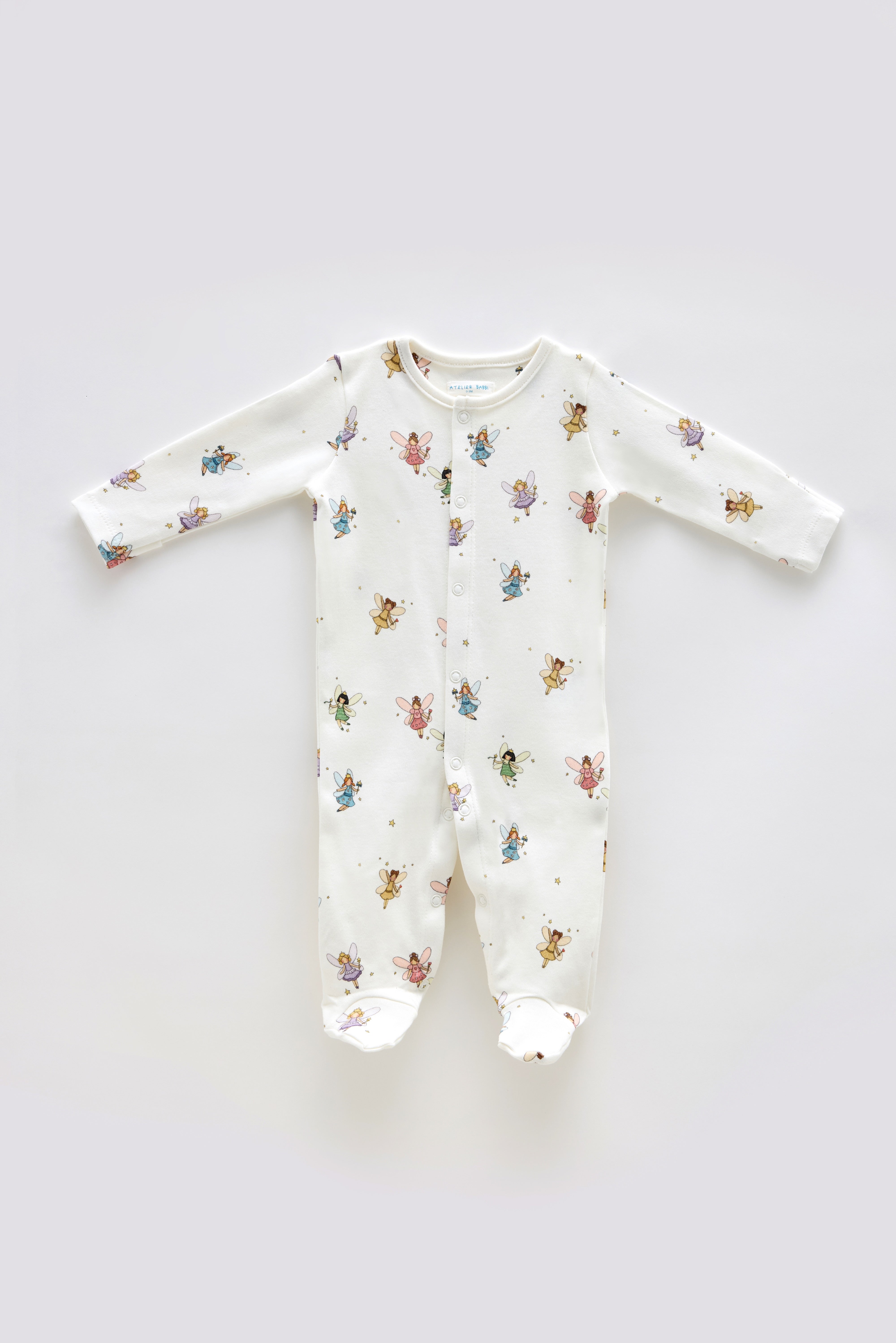 Baby Footed Onesie - Fairy Tale