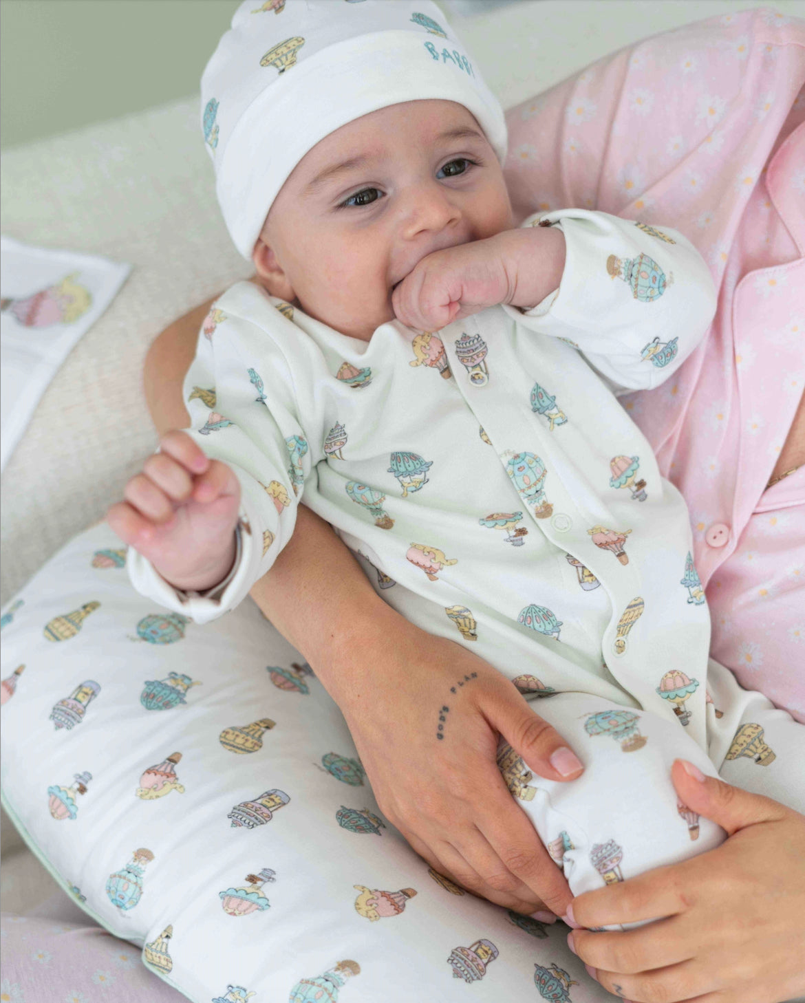 Baby Footed Onesie - Cappadocia