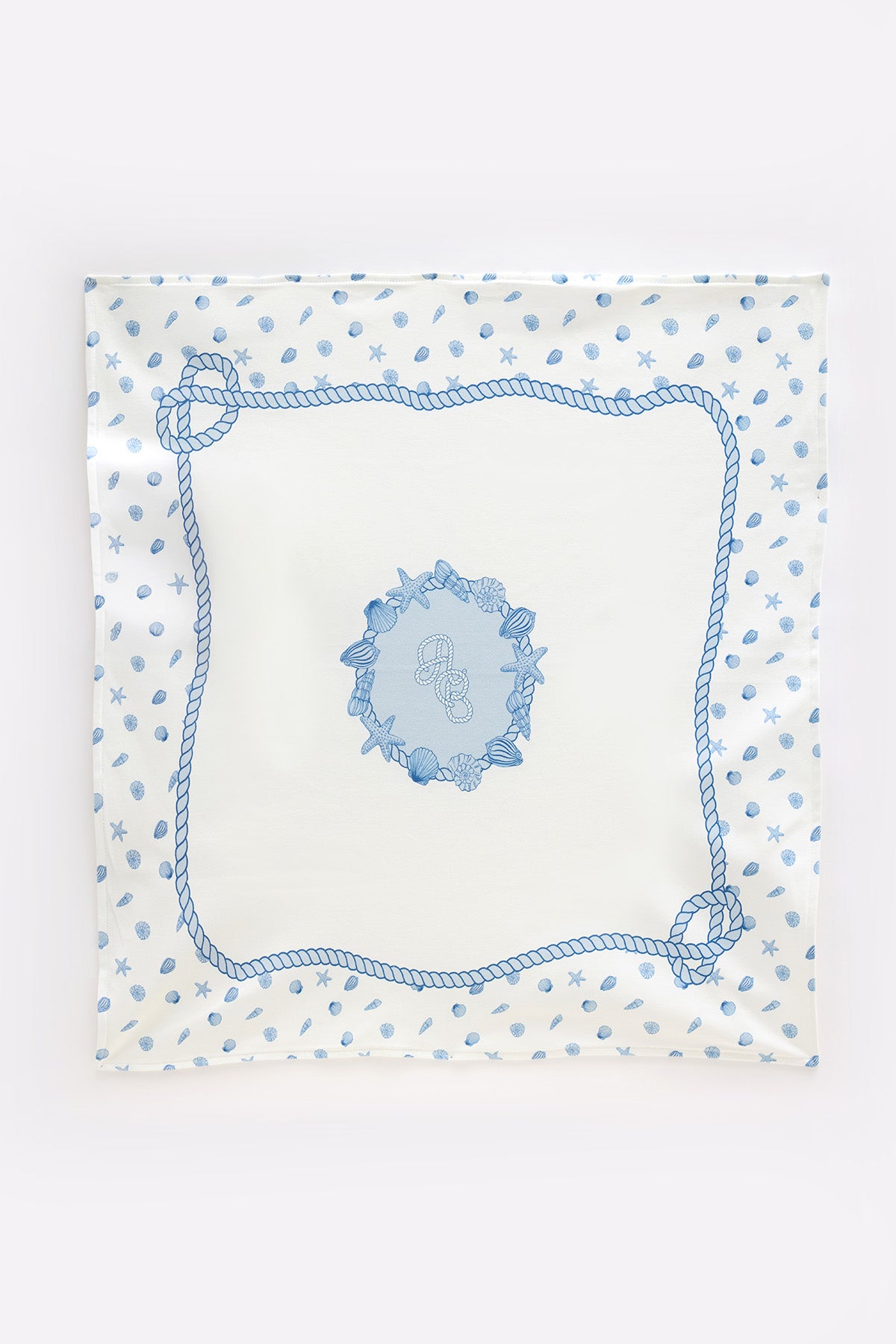 Double-Sided Baby Blanket - Sea Shell