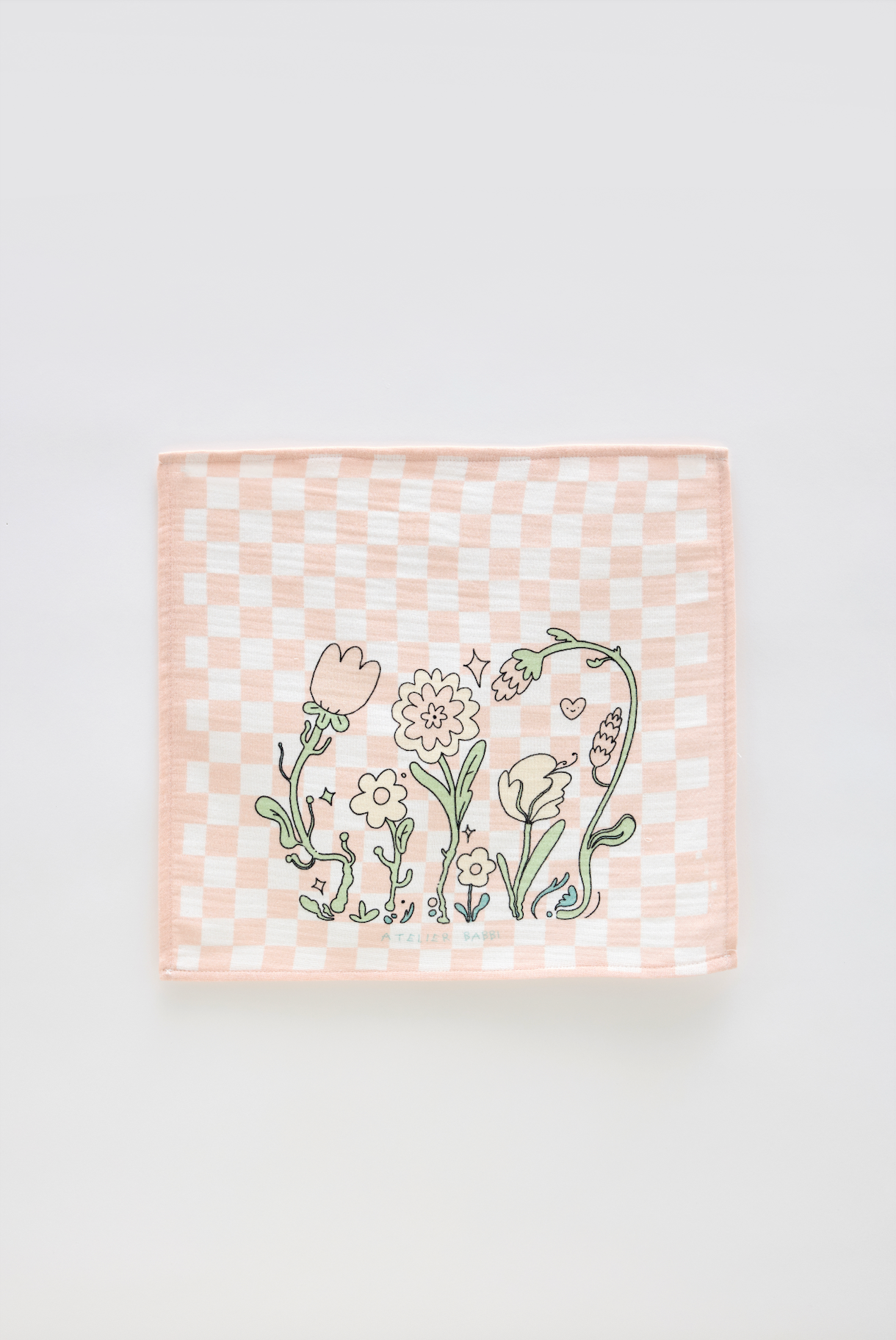 Burp Cloth - Checkered