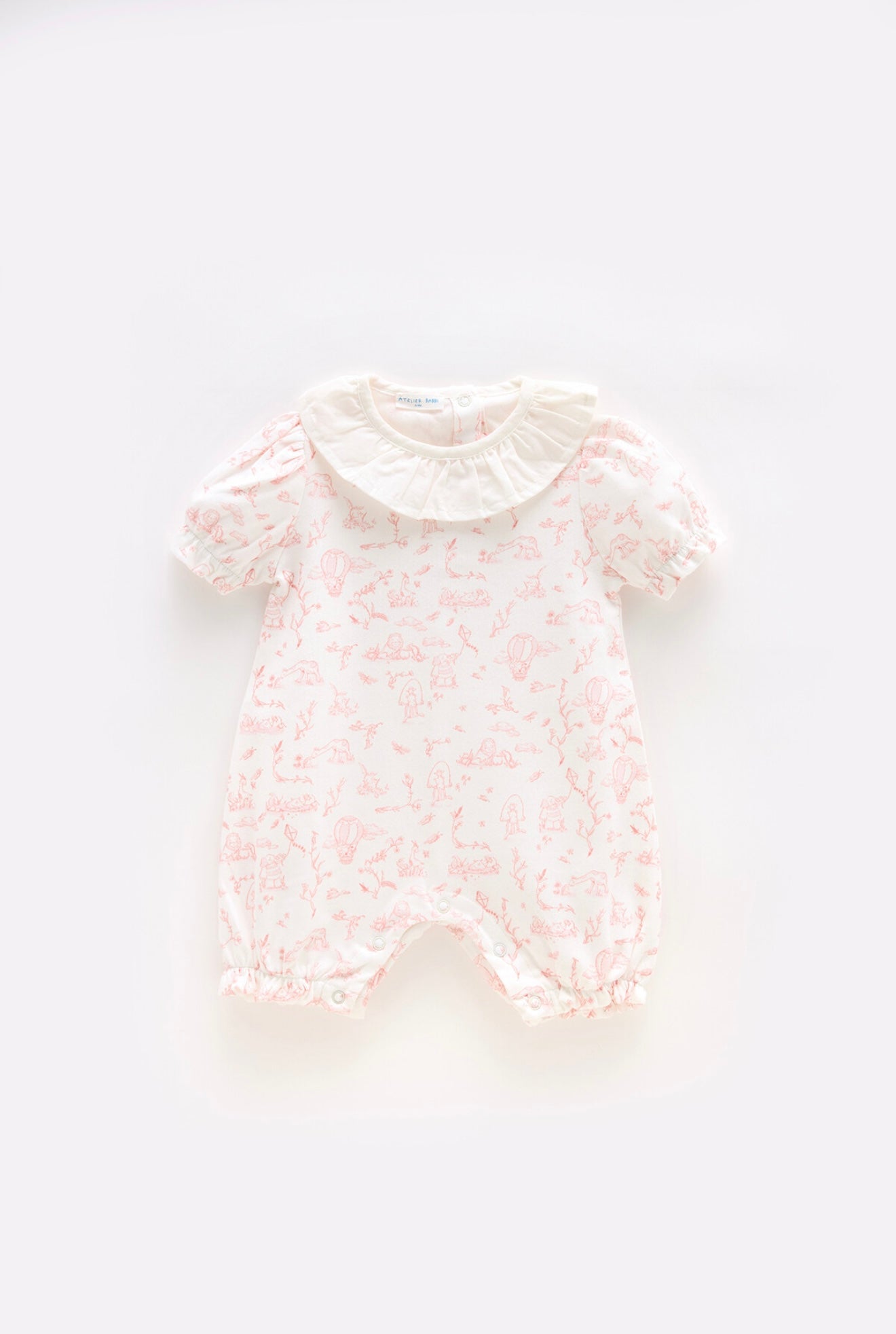 Romper - Toile De Jouy/Pink