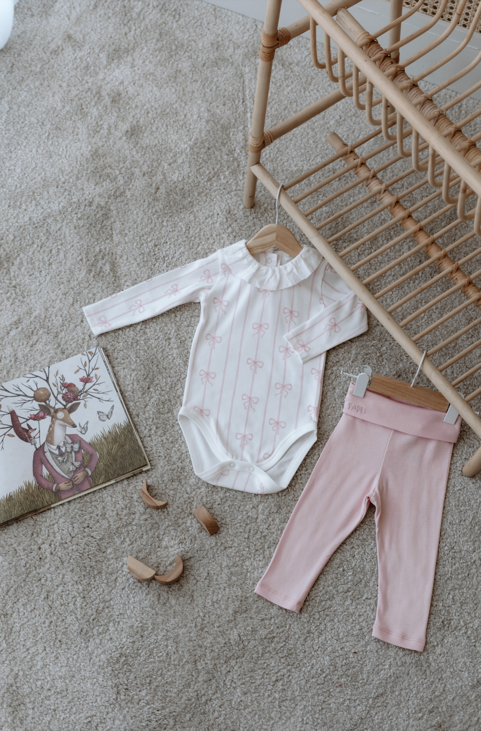 Pink Ribbon Body & Pant Set (2-Piece)