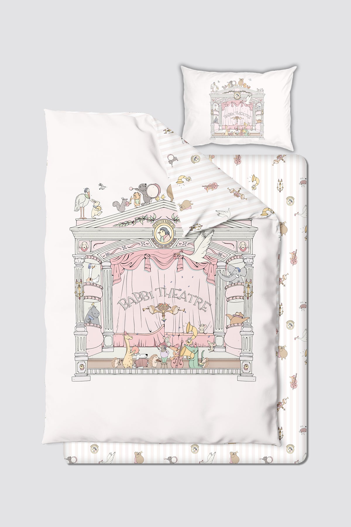 Baby & Kids Bedding Set - Theatre / Pink