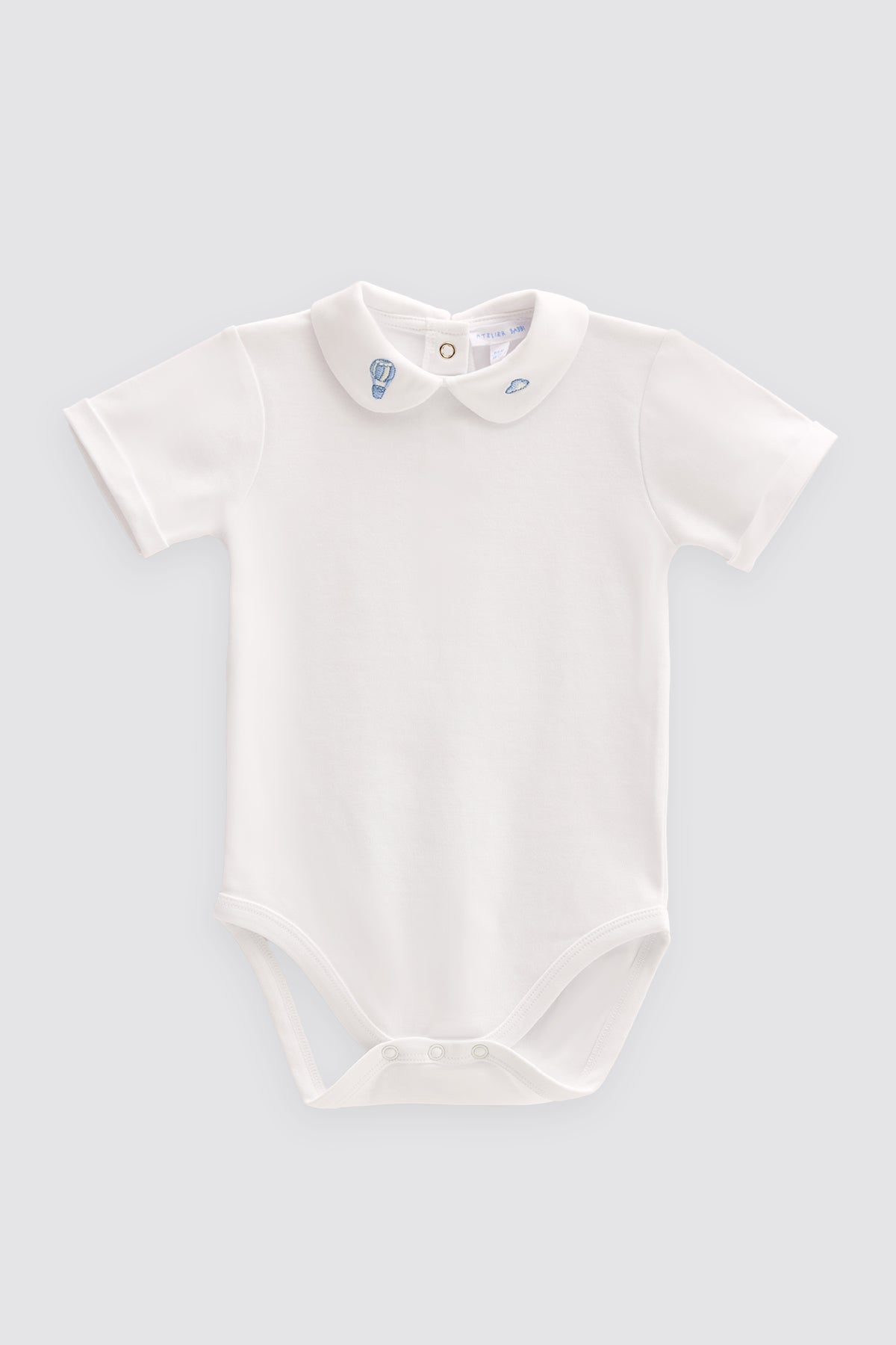 Embroidered Bodysuit - Toile de Jouy
