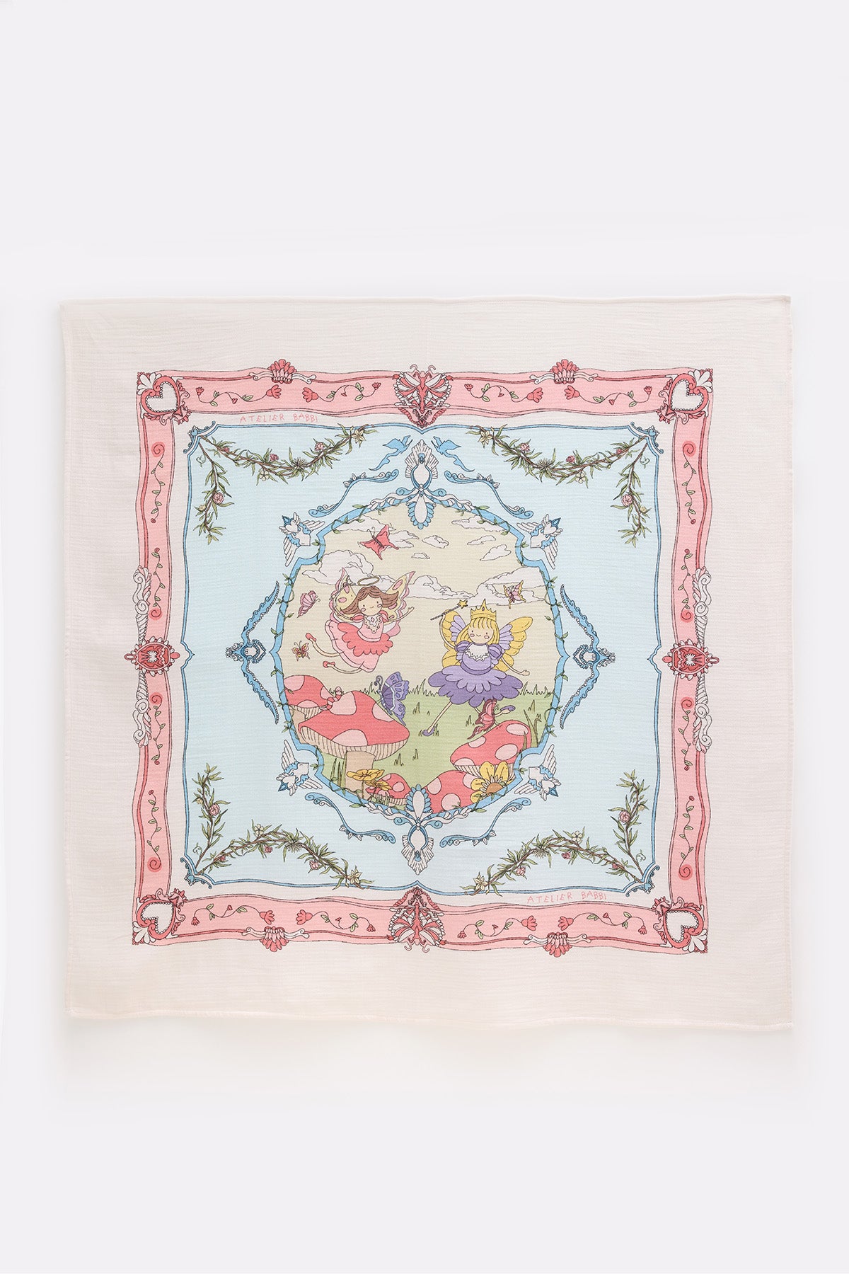 Double-Layer Muslin Baby Swaddle - Fairy Tale