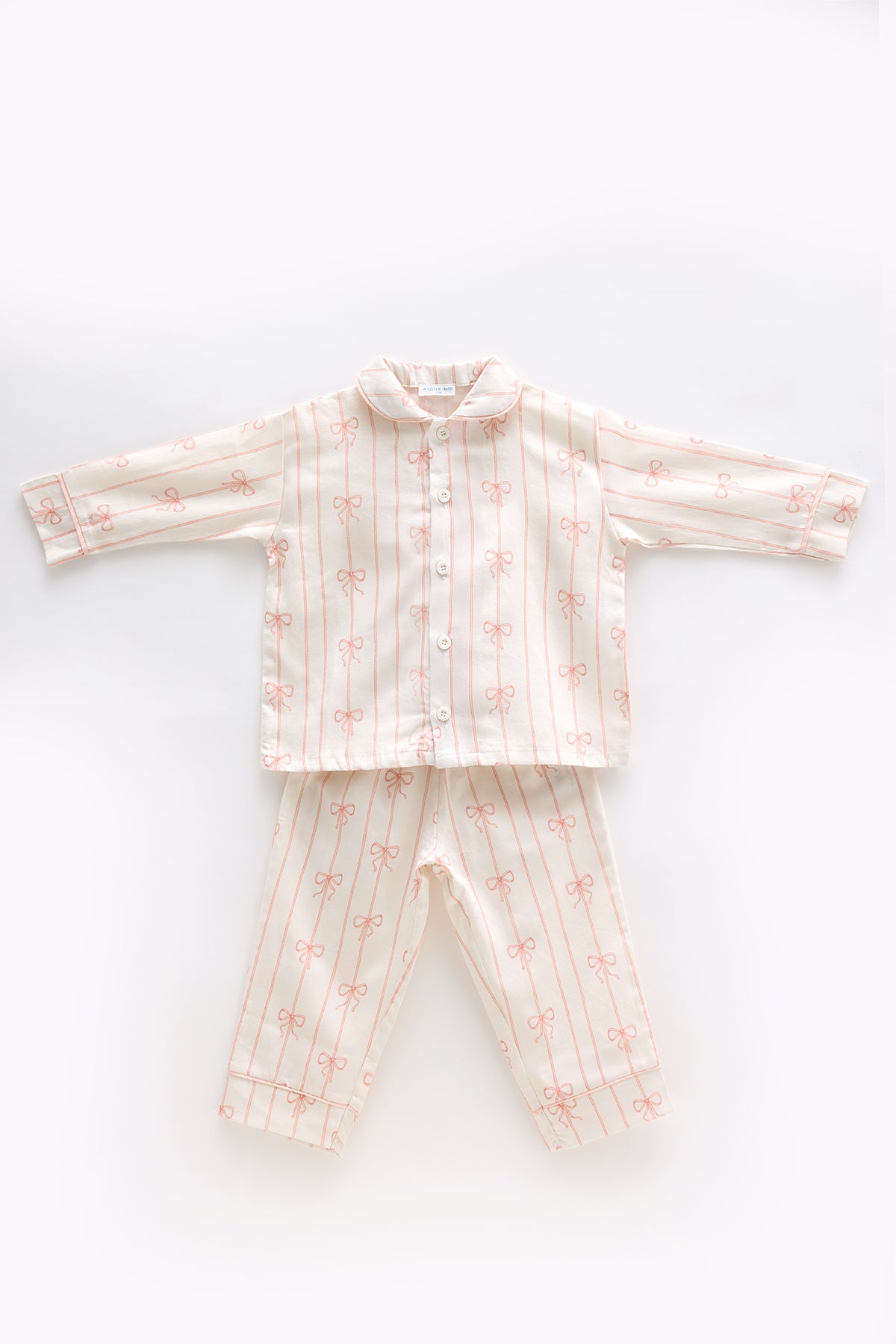 Pajama Set - Ribbon / Pink