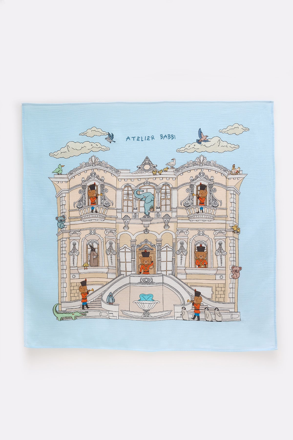 Double-Layer Muslin Baby Swaddle - Tin Soldier