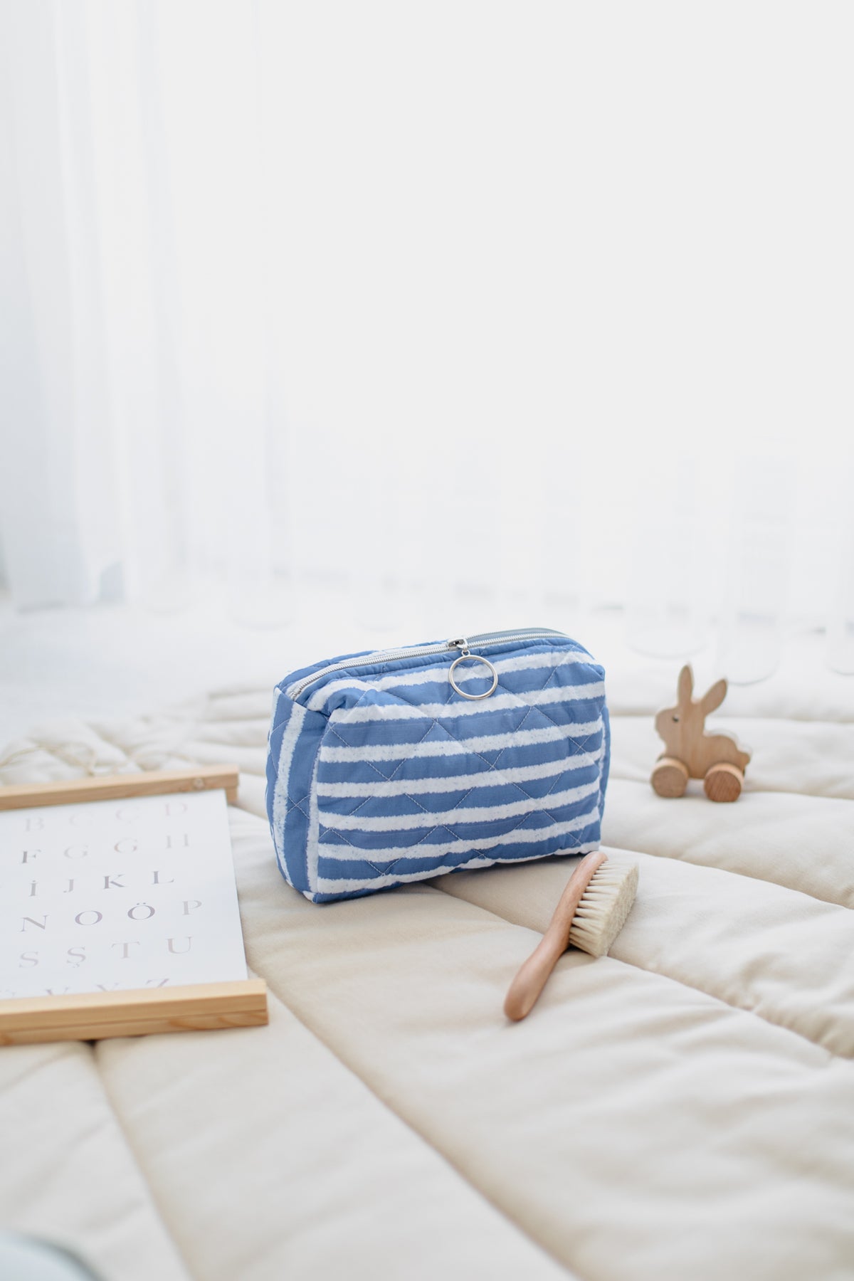 Small Care Bag - Navy Blue