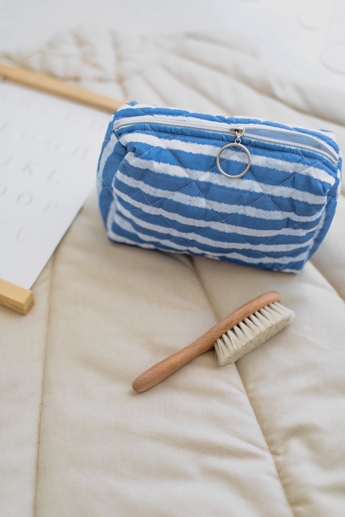 Small Care Bag - Navy Blue