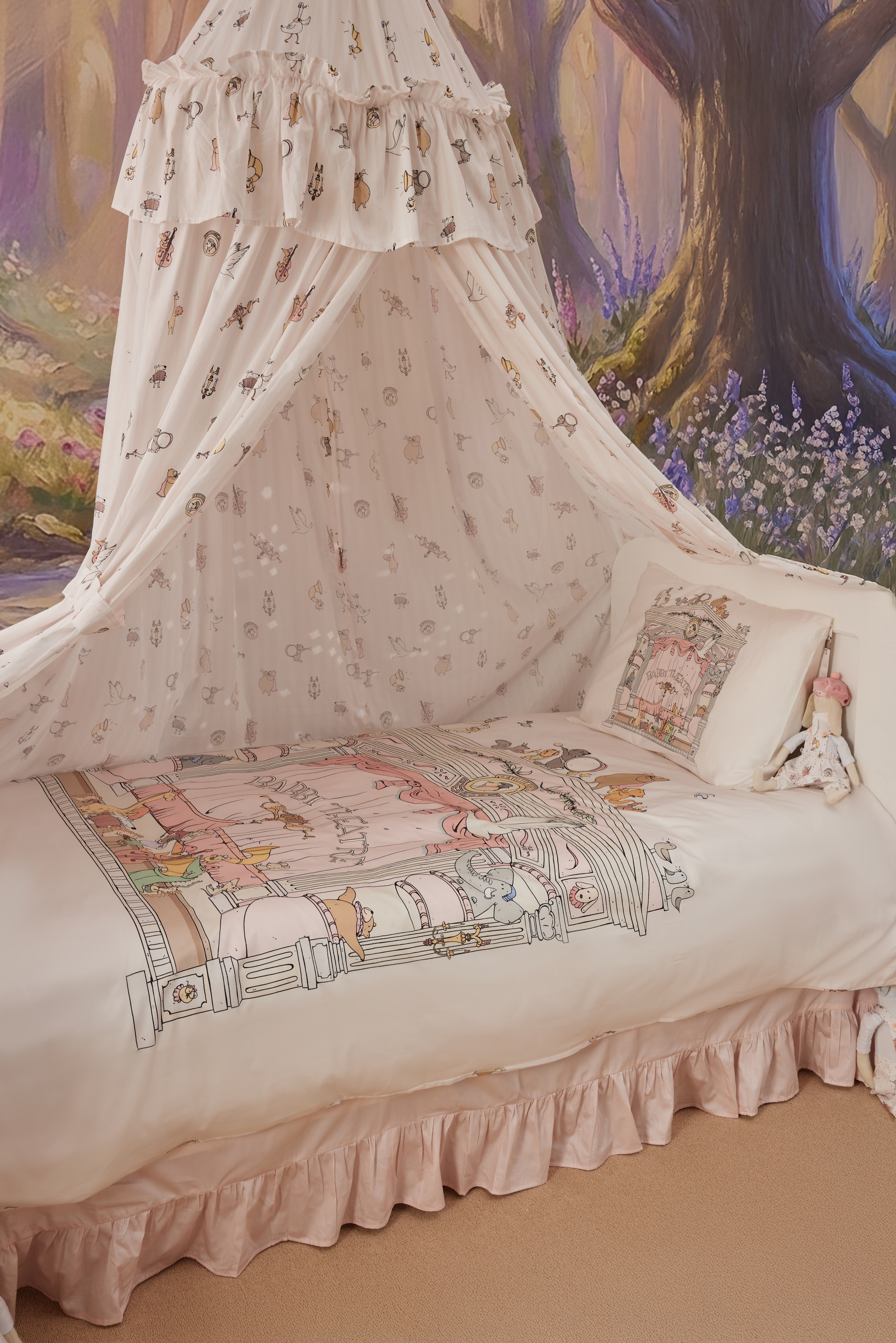 Baby & Kids Bedding Set - Theatre / Pink