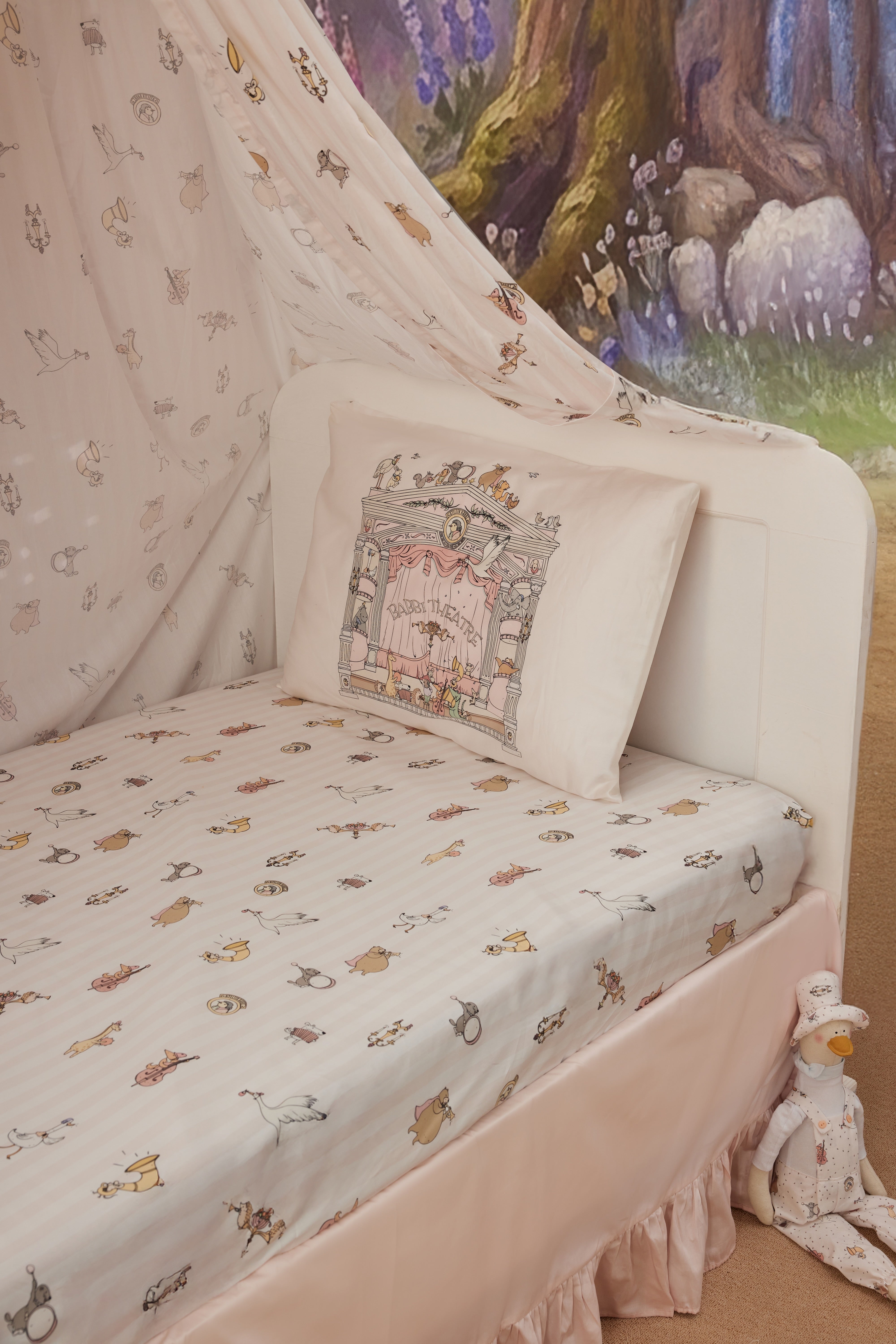 Baby & Kids Sheet Set - Theatre / Pink