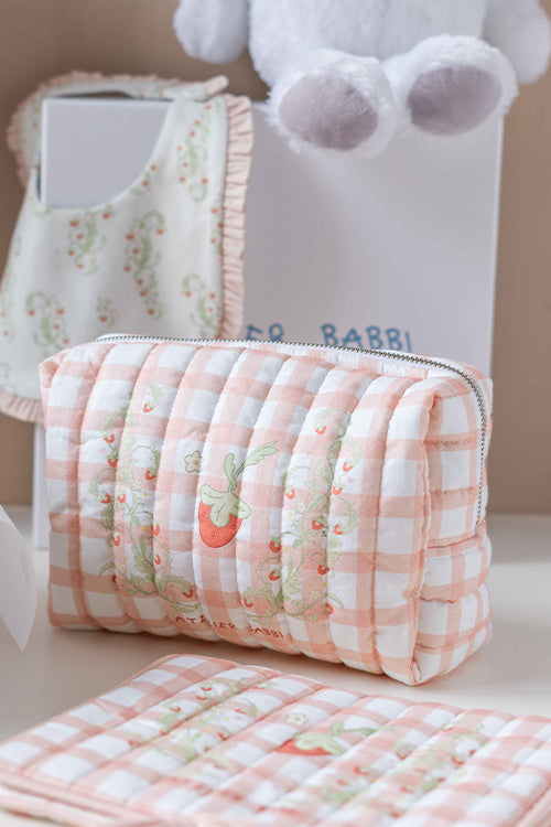 Diaper Pouch - Strawberry