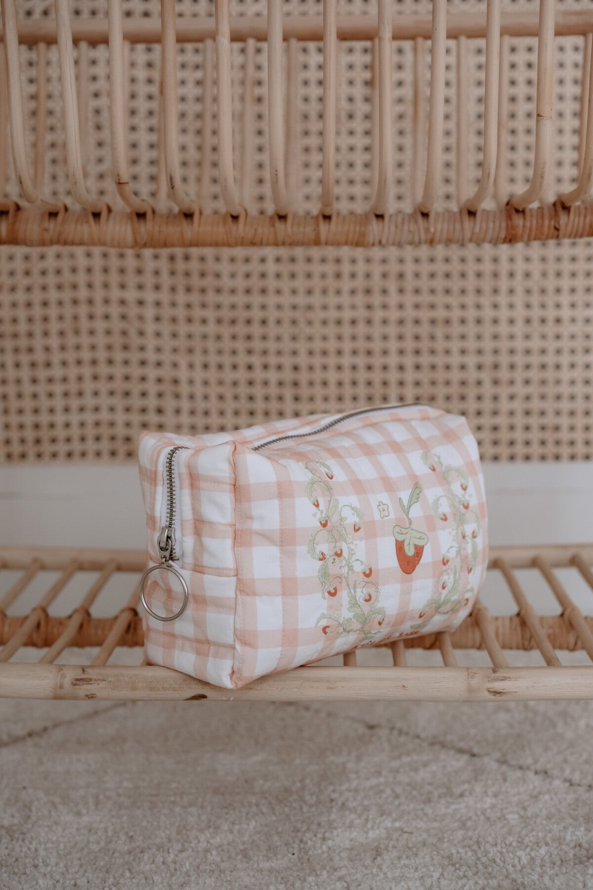 Diaper Pouch - Strawberry