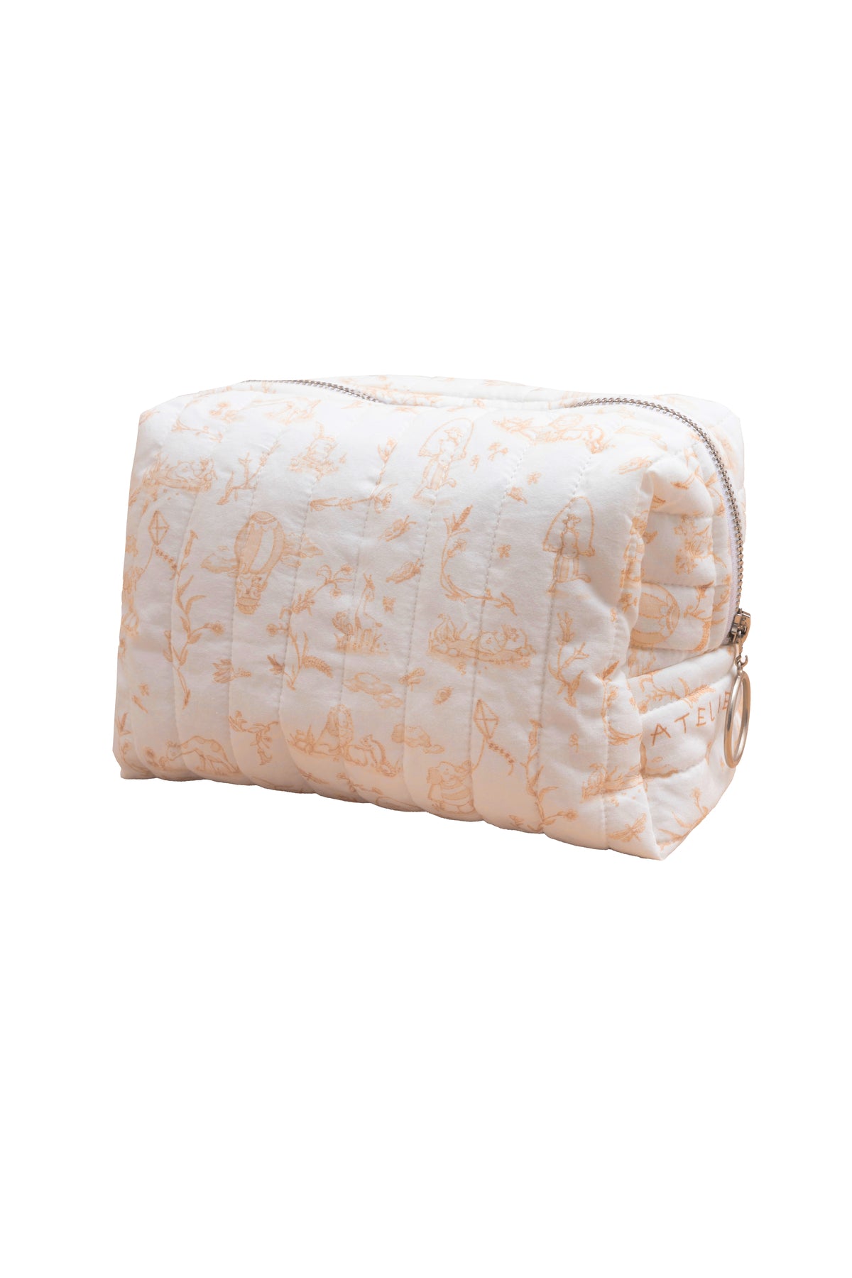 Diaper Pouch - Toile De Jouy/Beige