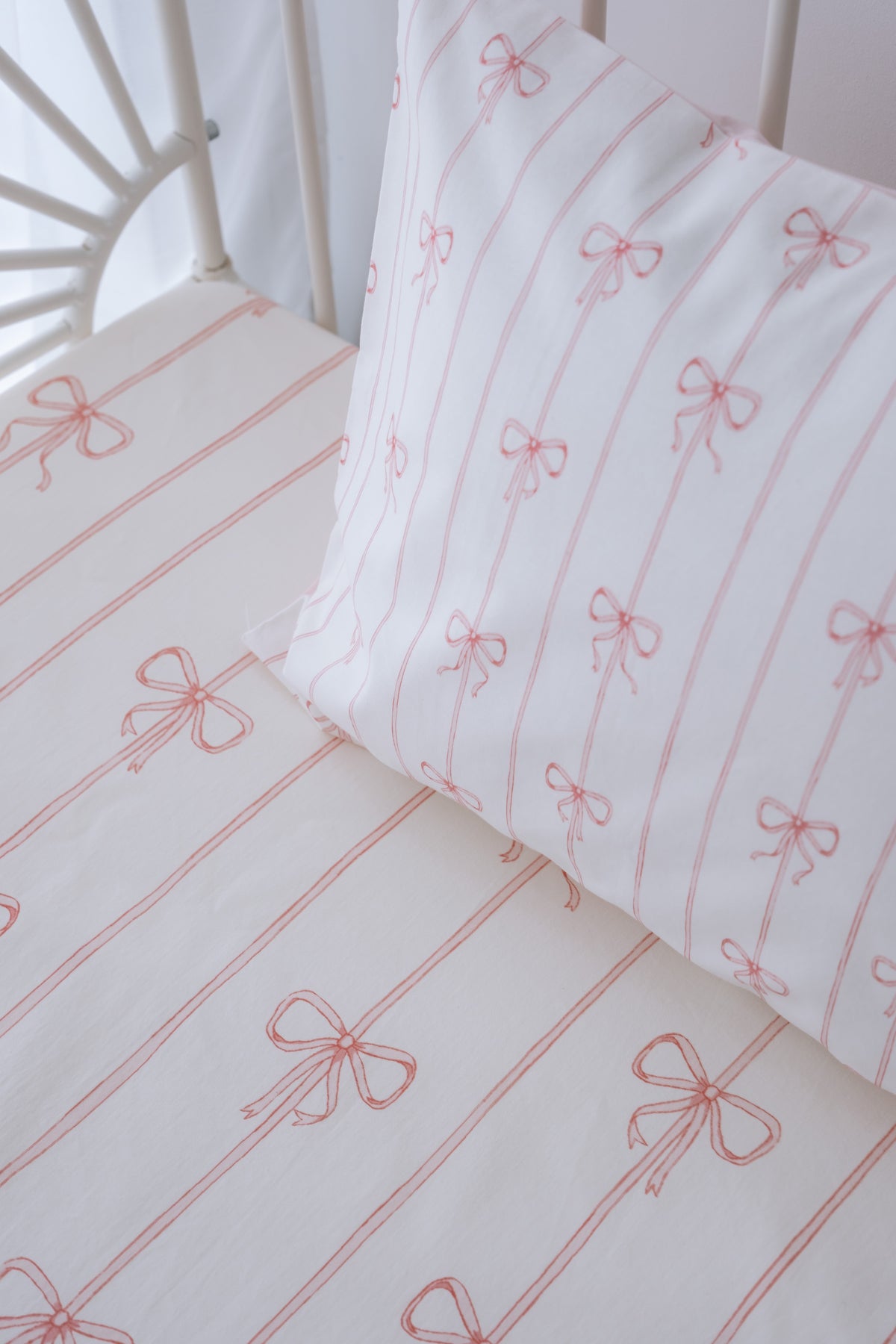 Sheet Set - Ribbon/Pink