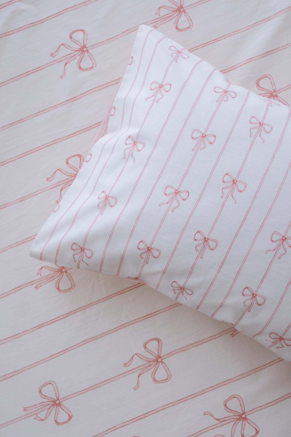 Sheet Set - Ribbon/Pink