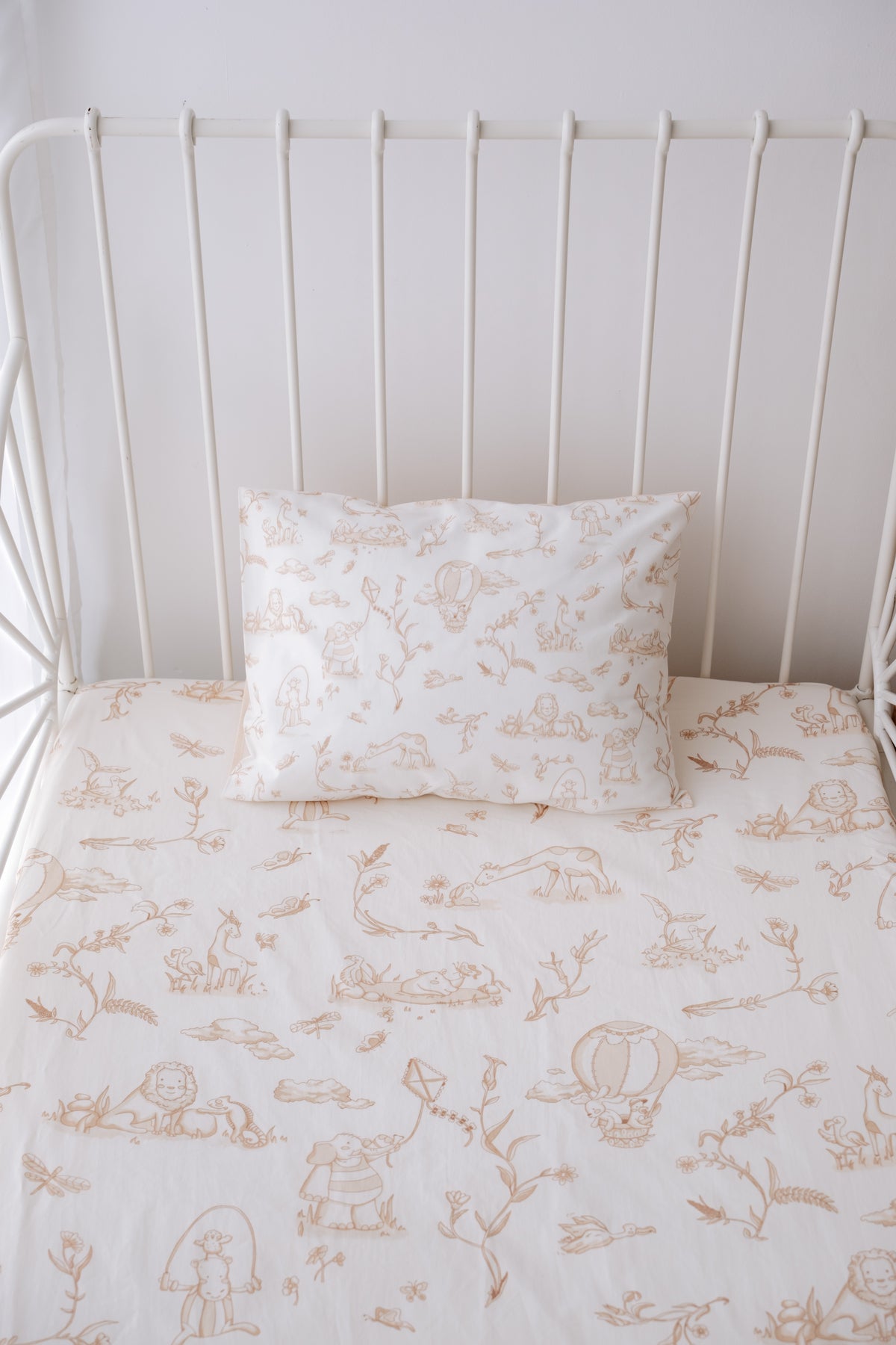 Sheet Set - Toile De Jouy/Beige