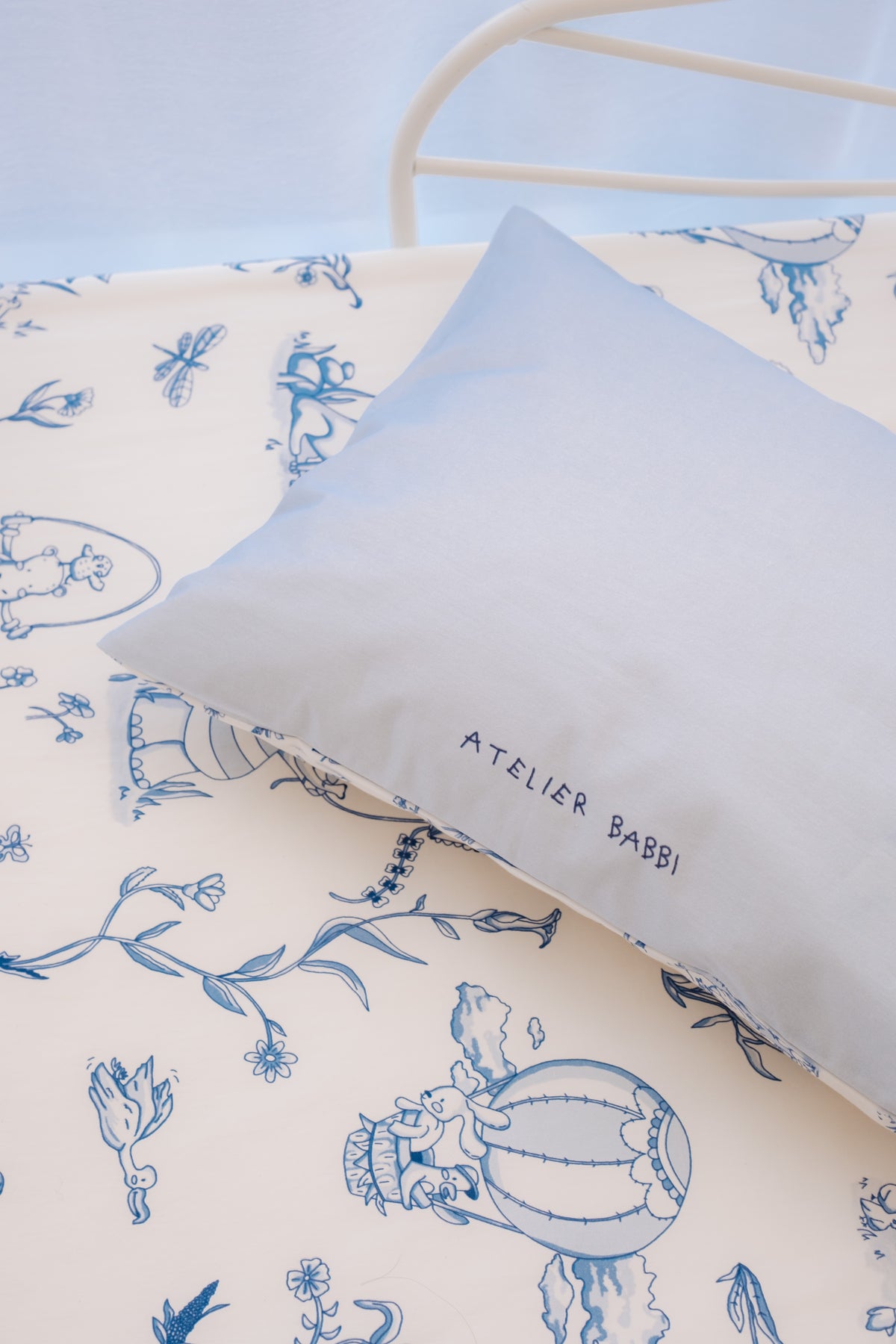 Sheet Set - Toile De Jouy/Blue