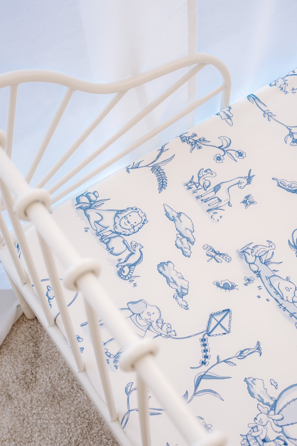 Sheet Set - Toile De Jouy/Blue