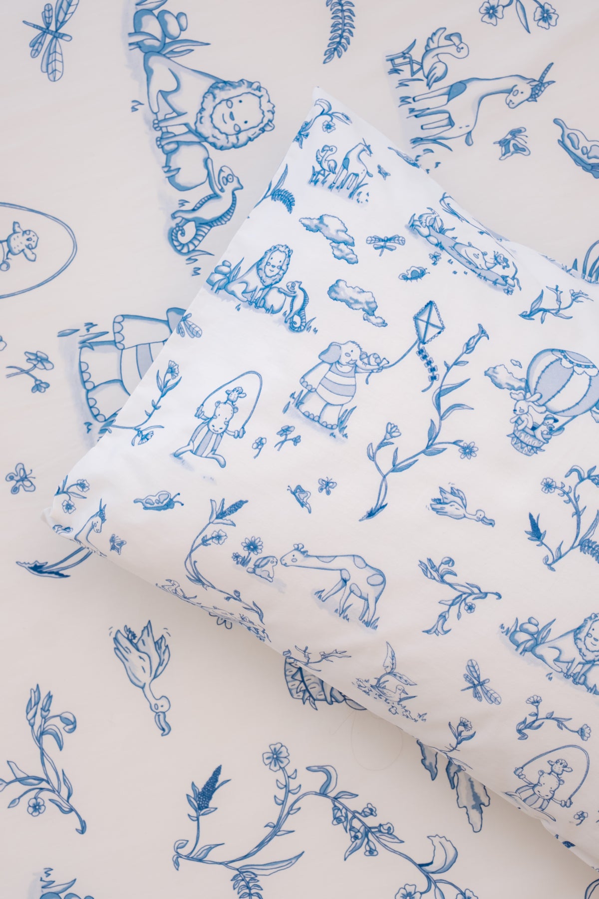 Sheet Set - Toile De Jouy/Blue