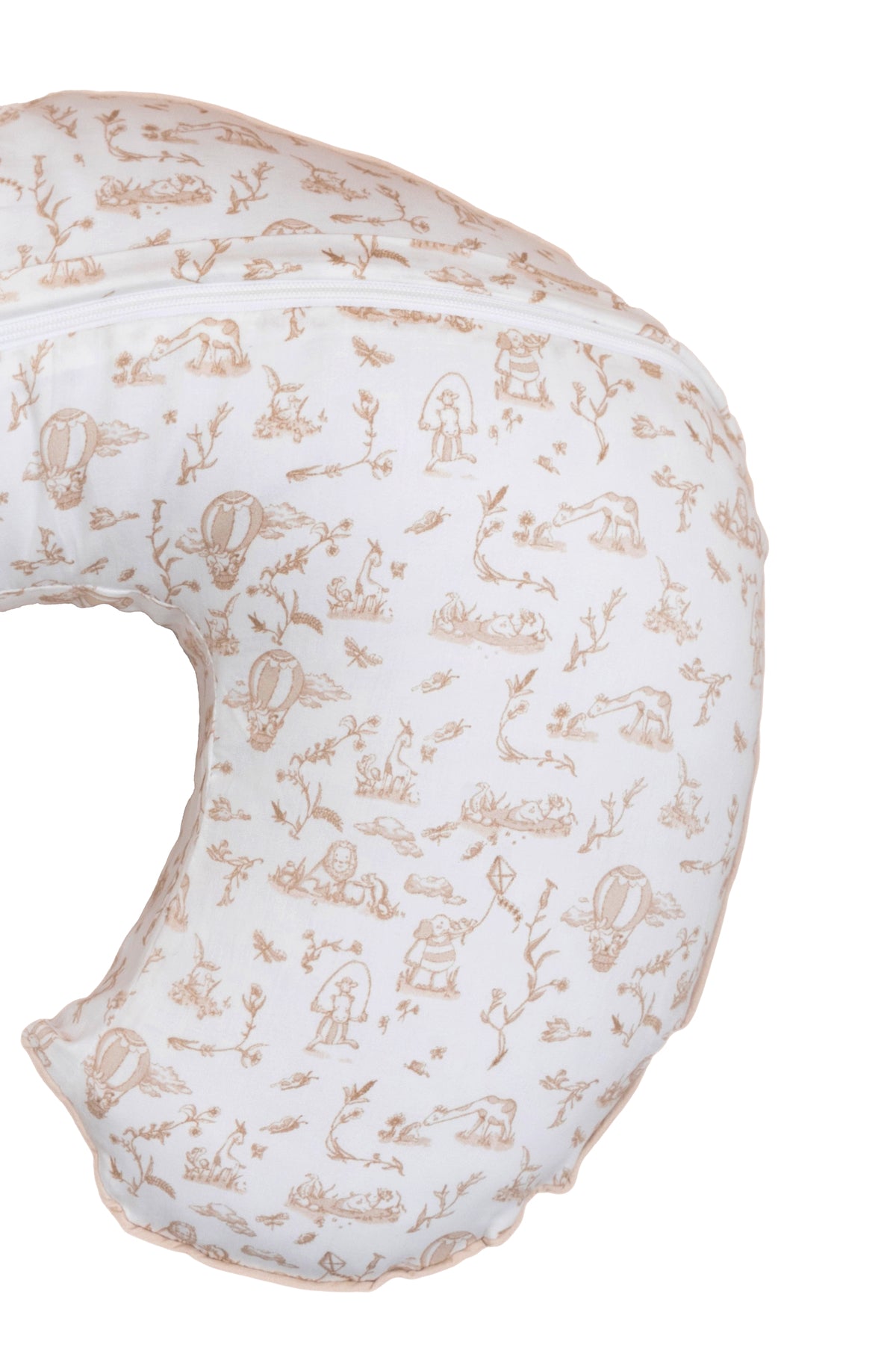 Nursing Pillow - Toile De Jouy / Beige