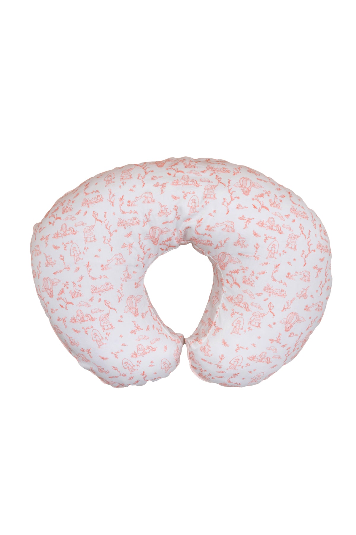 Nursing Pillow - Toile De Jouy / Pink