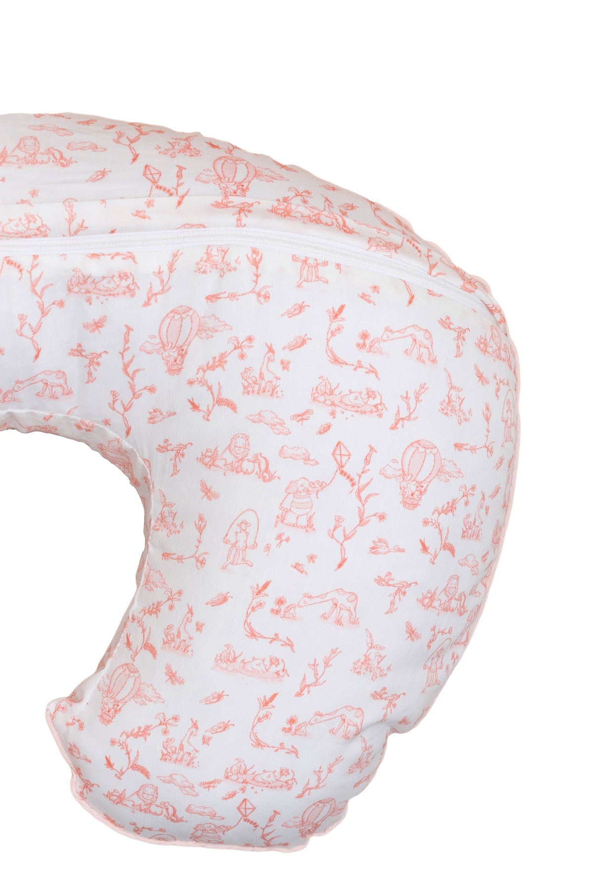 Nursing Pillow - Toile De Jouy / Pink