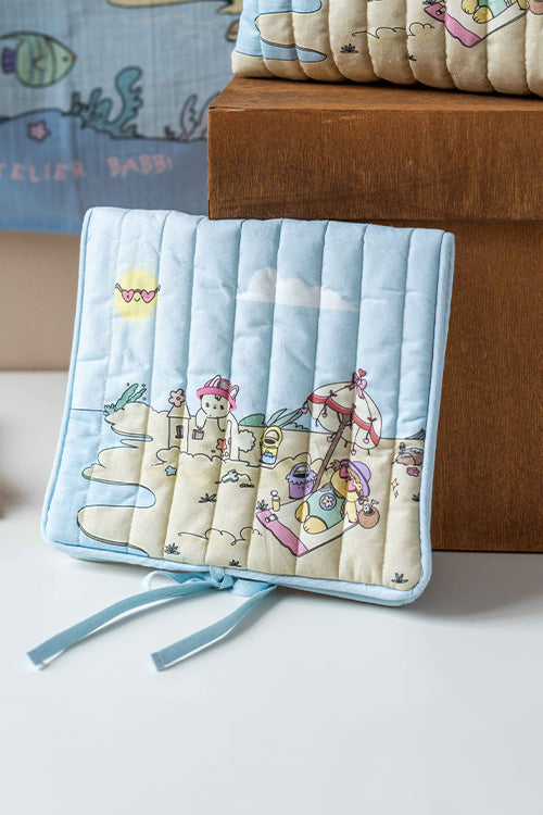 Wet Wipes and Diaper Clutch - Coast / Girl