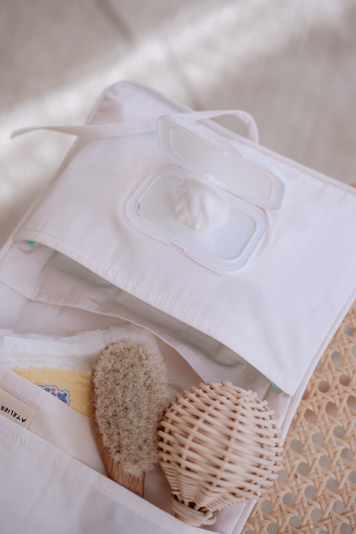 Wet Wipes and Diaper Clutch - Fairy Tale