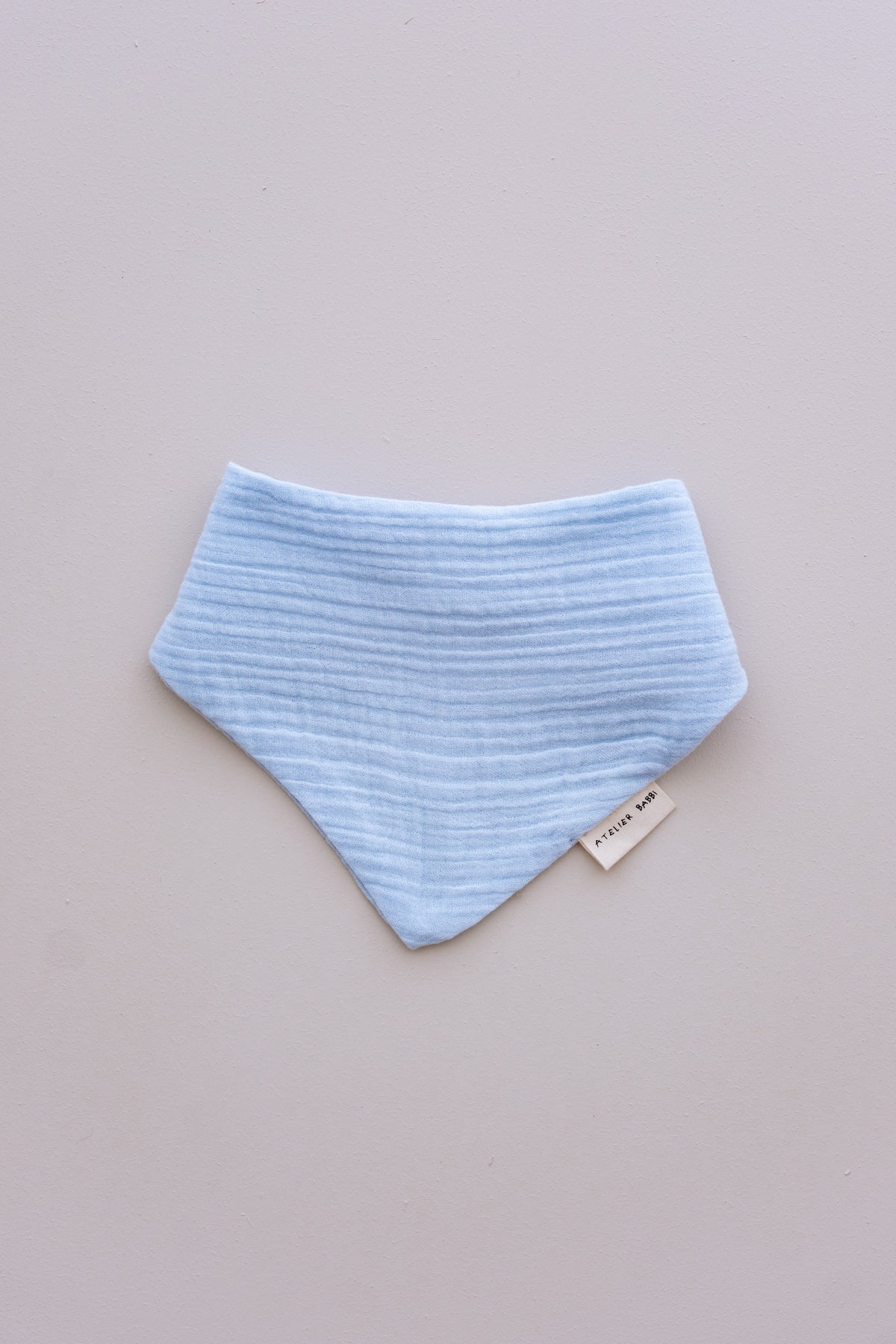 Muslin Bib - Baby Blue