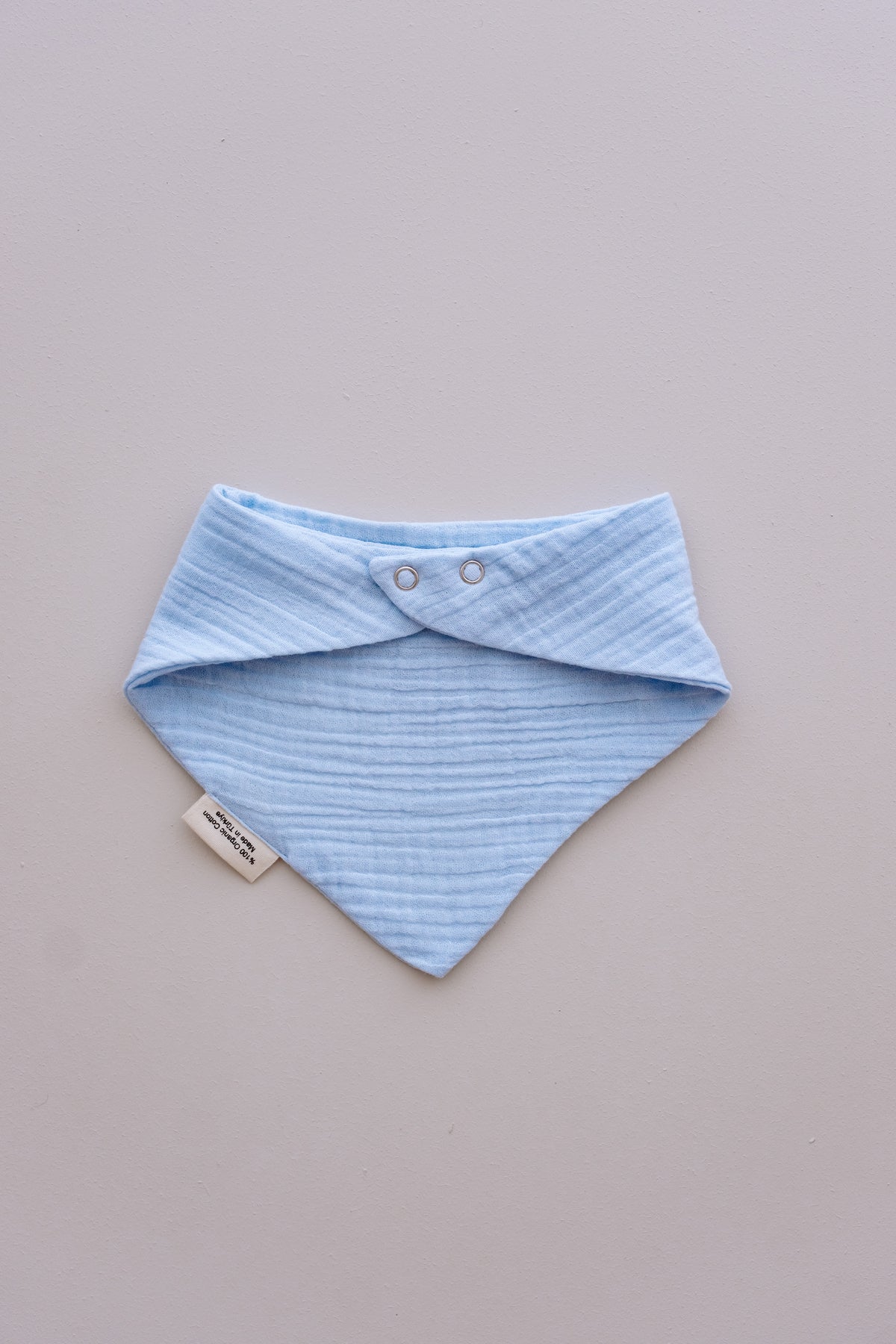 Muslin Bib - Baby Blue