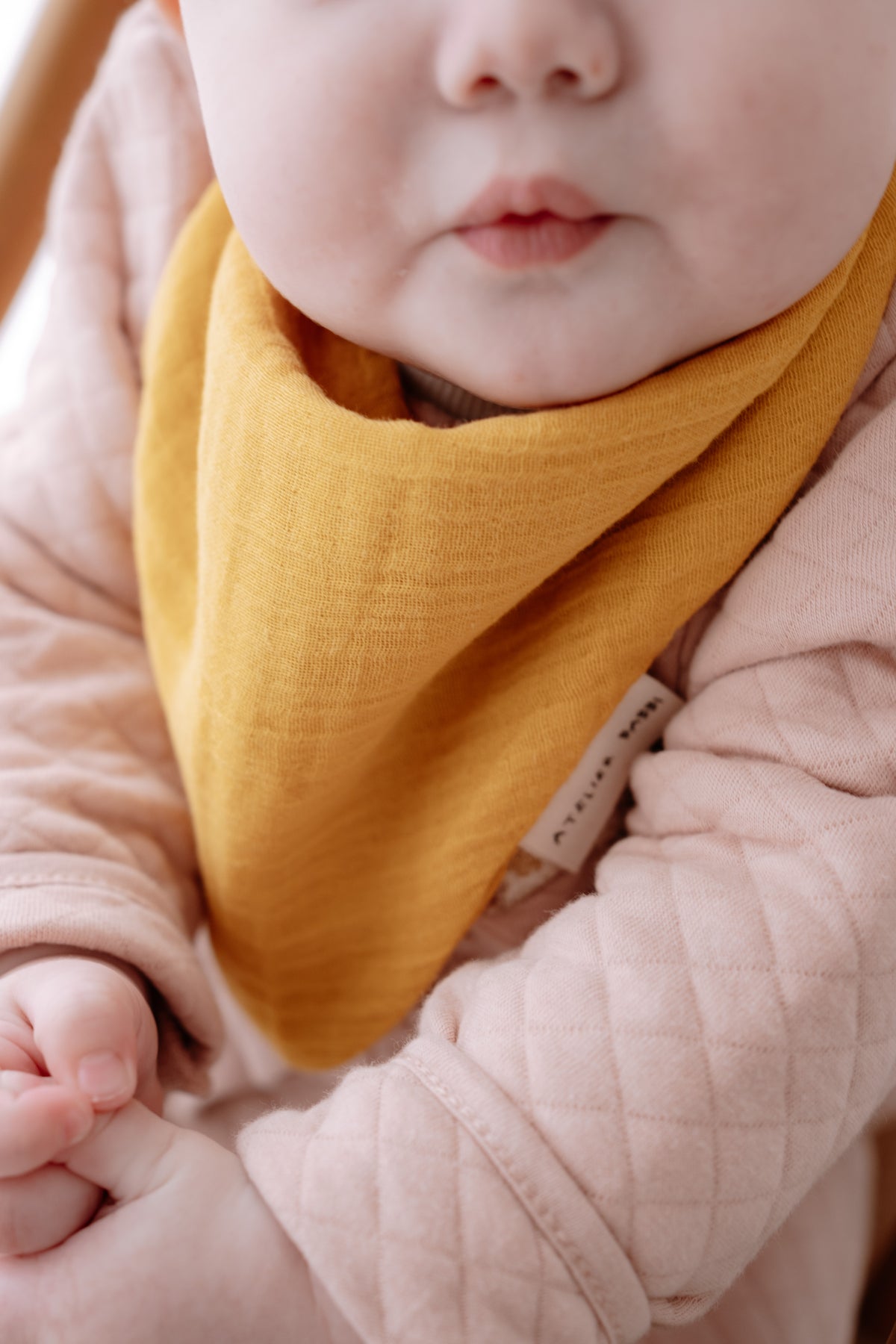 Muslin Bib - Mustard