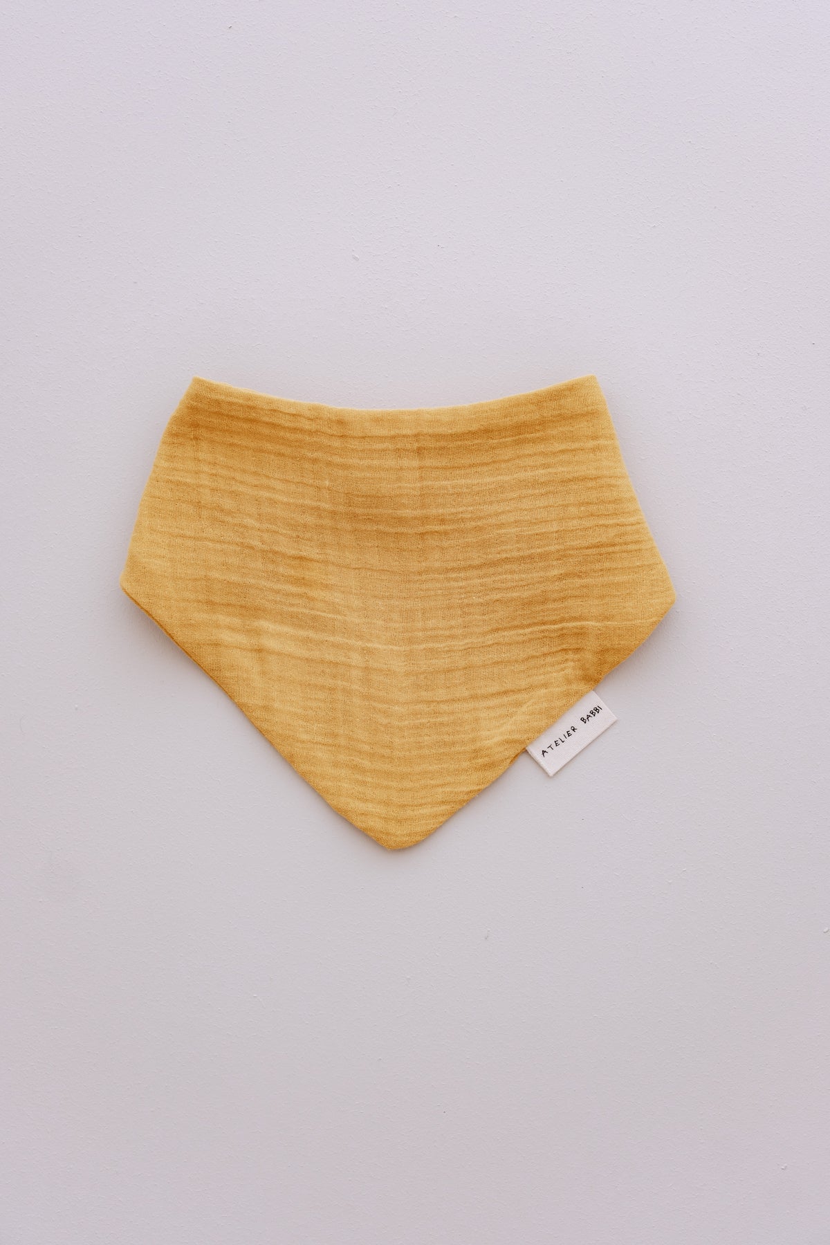 Muslin Bib - Mustard