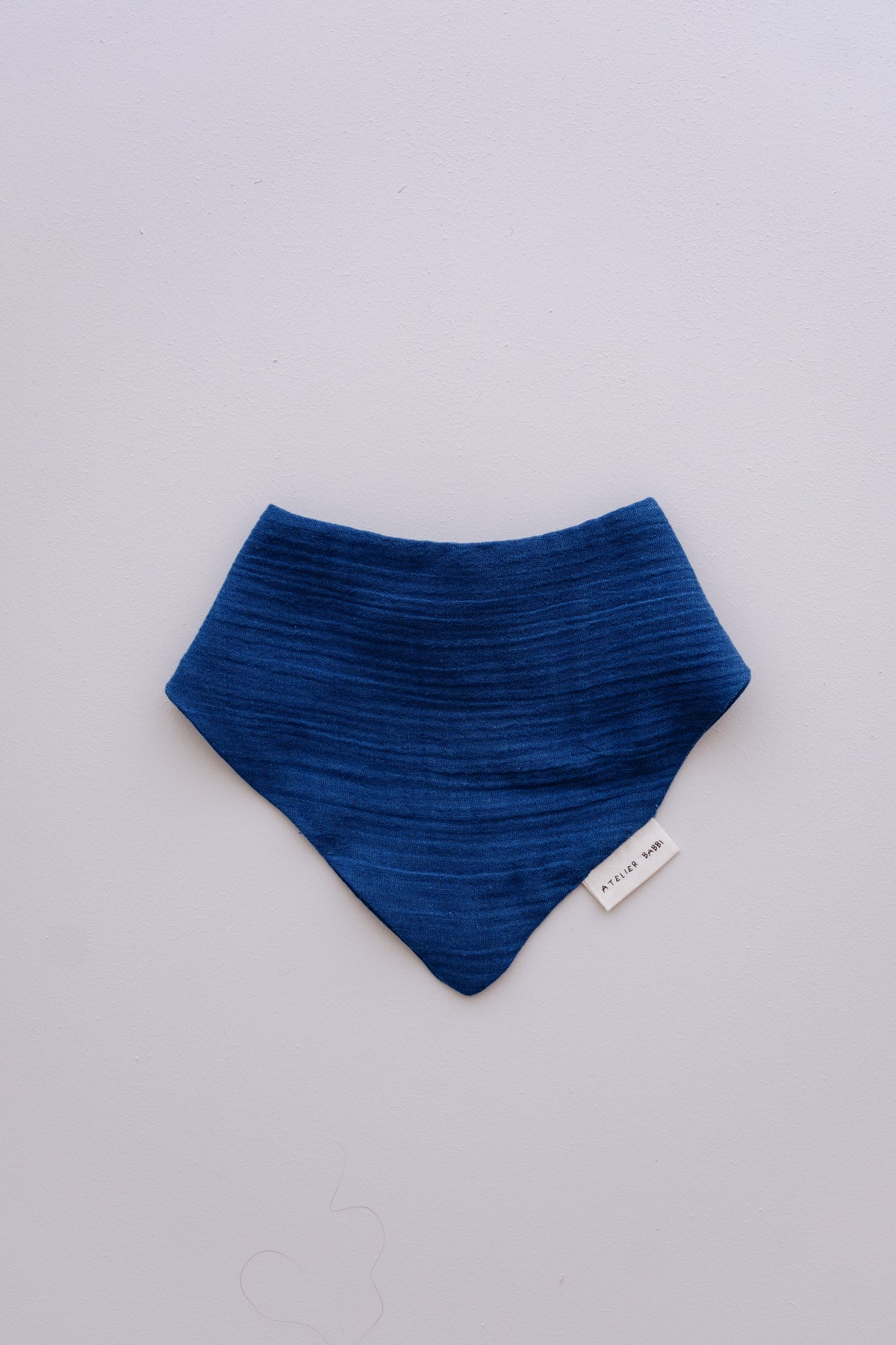 Muslin Bib - Navy Blue