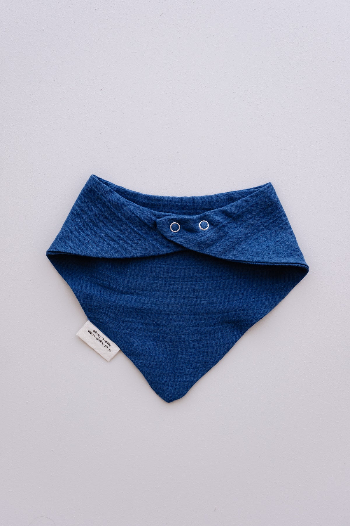 Muslin Bib - Navy Blue