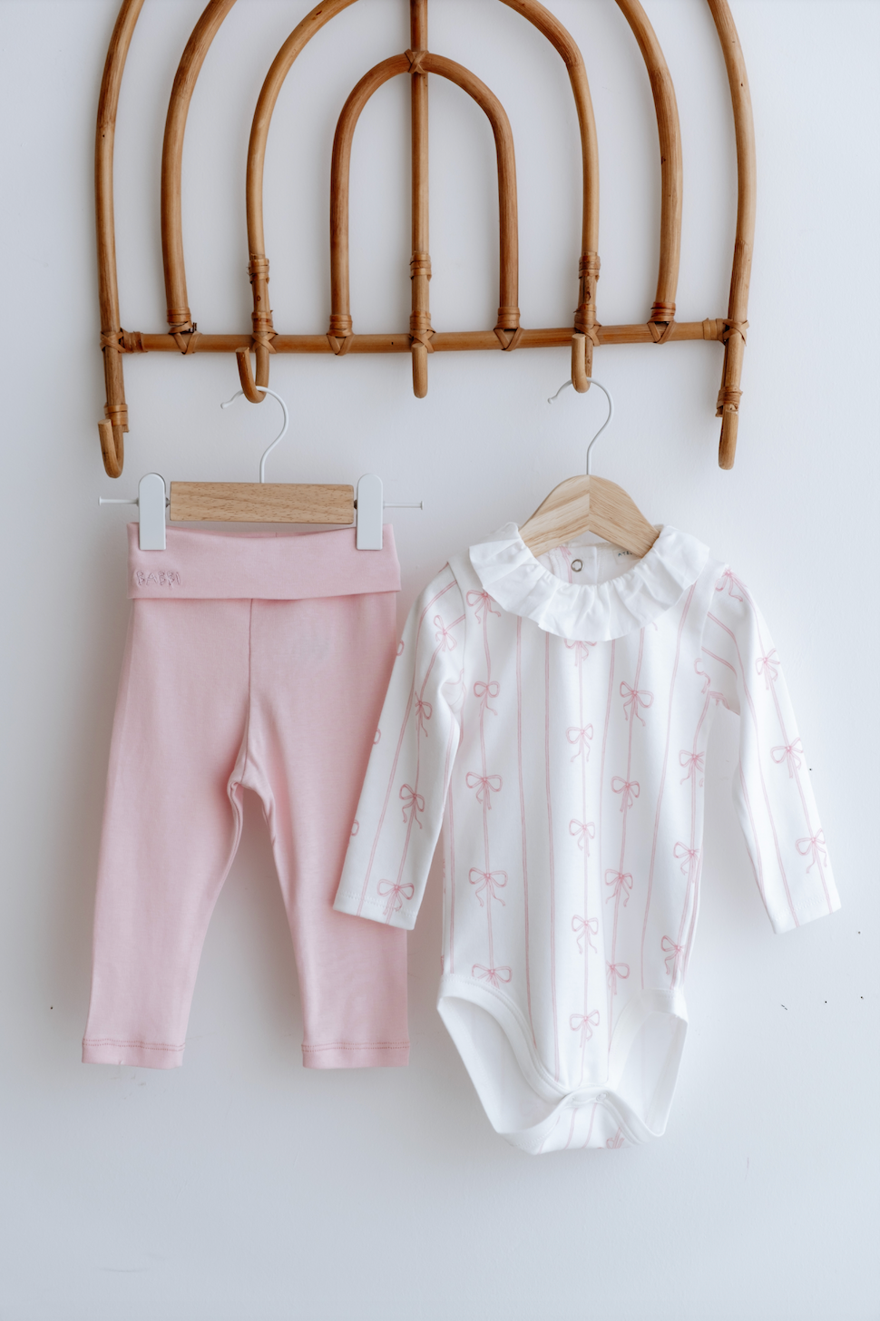 Pink Ribbon Body & Pant Set (2-Piece)