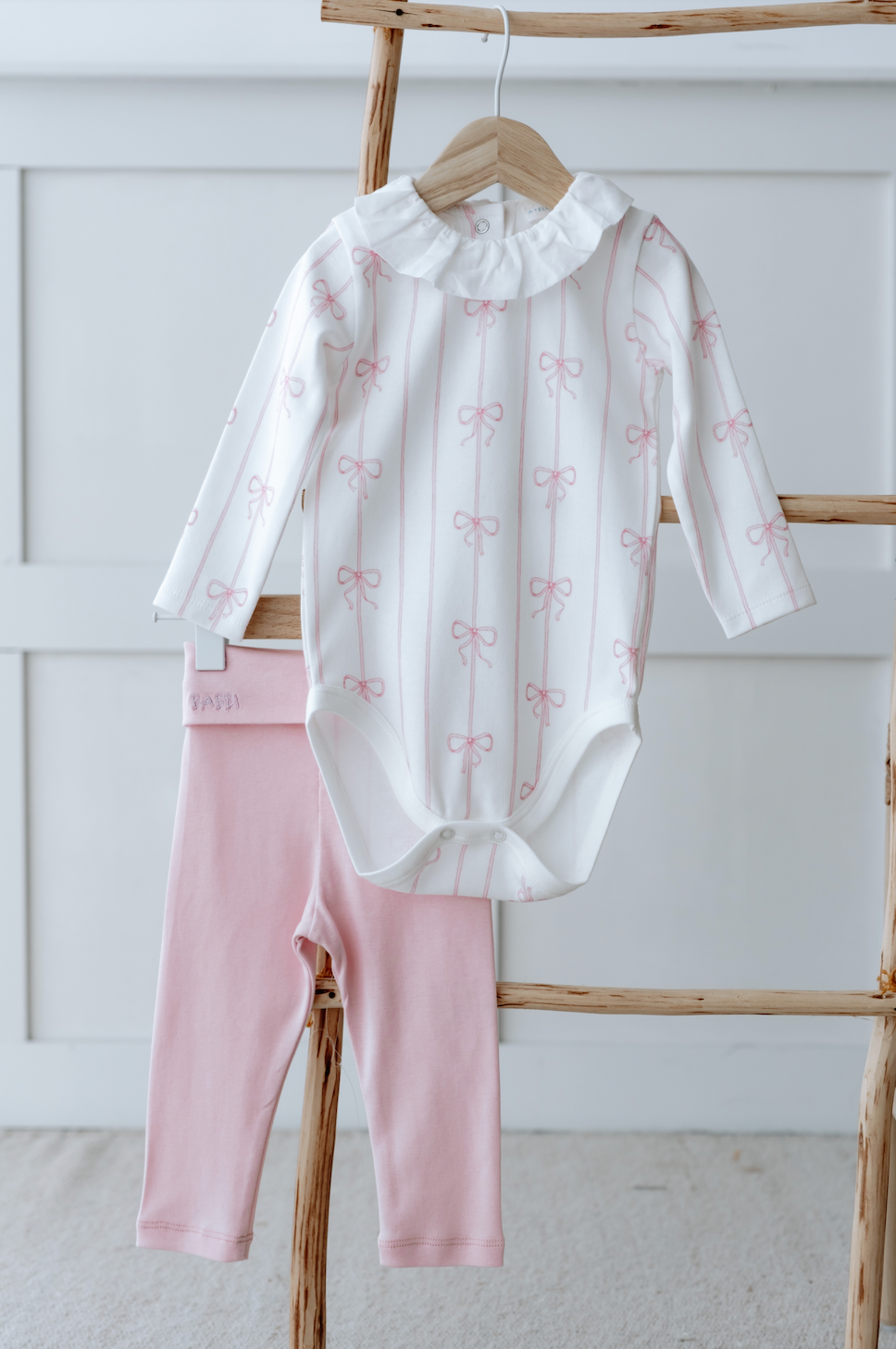 Pink Ribbon Body & Pant Set (2-Piece)