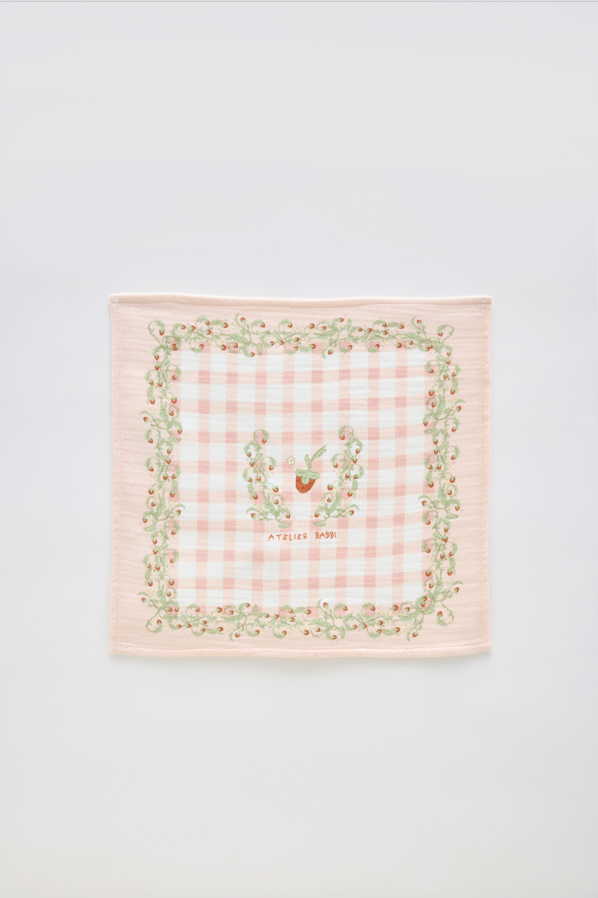 Burp Cloth - Strawberry