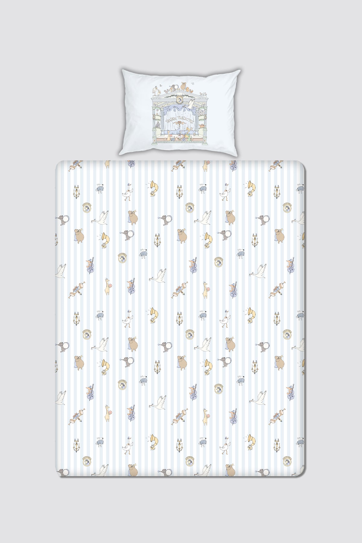 Baby & Kids Sheet Set - Theatre / Blue
